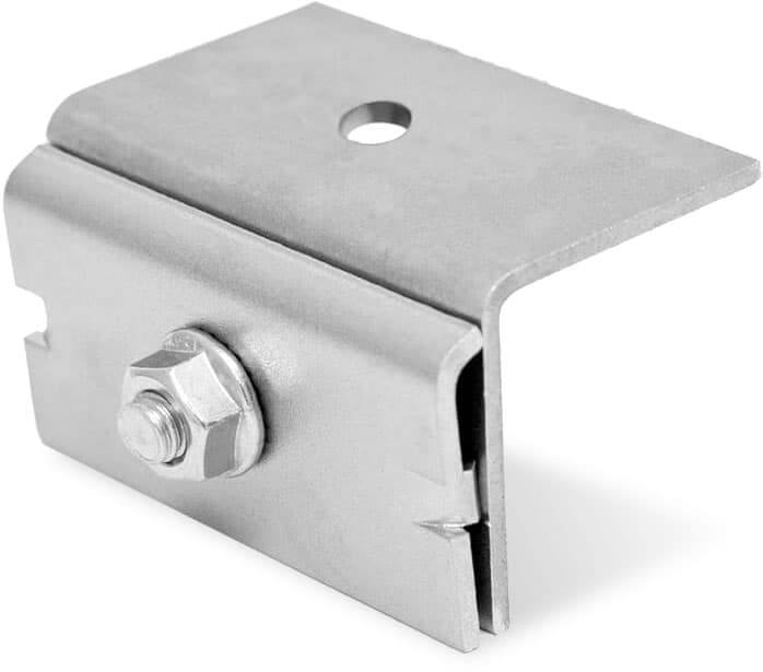 K2 Systems - RF SS M10 A2 - Rundloch — Dachfalzklemme für M10, A2 Rundloch - CE (2001712)