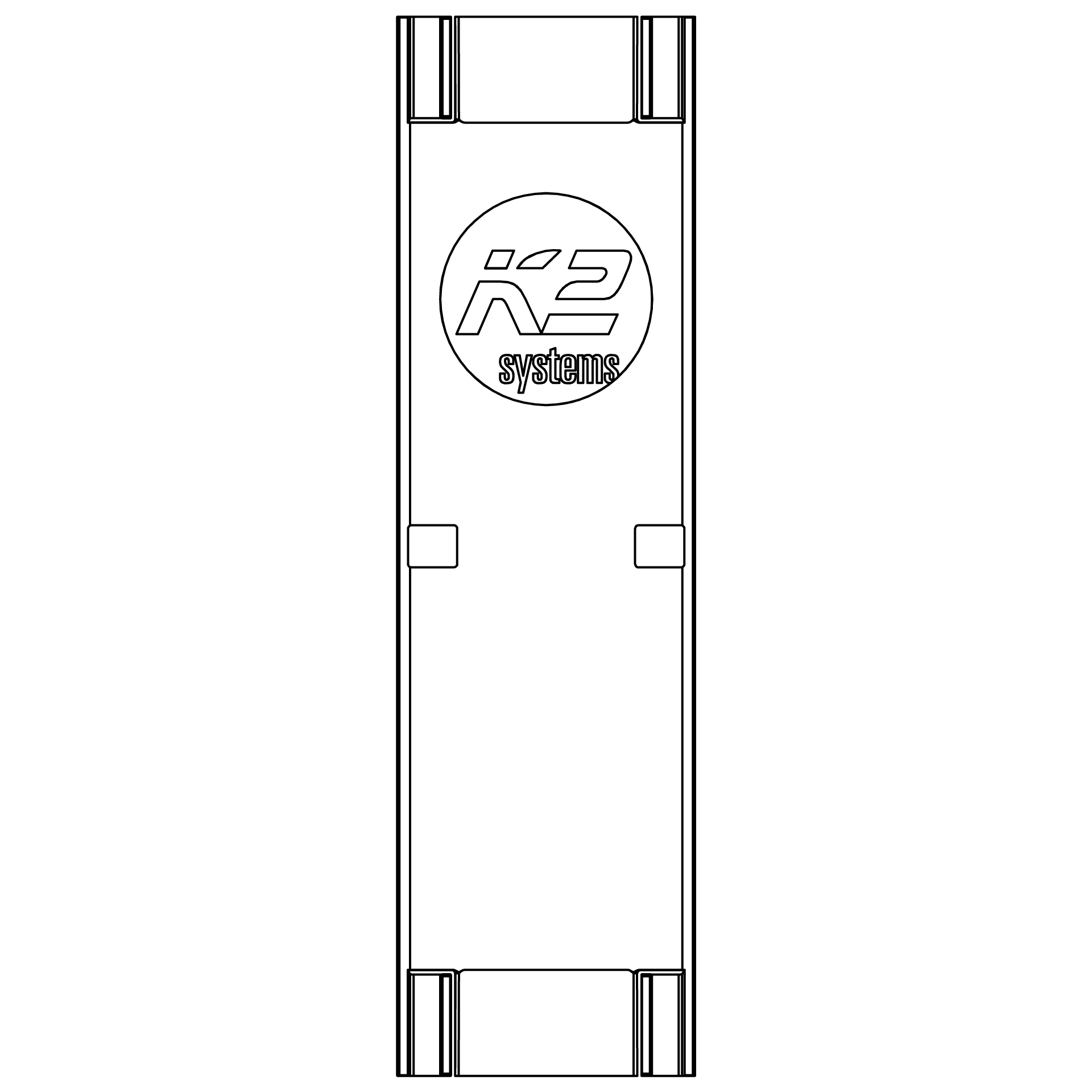 K2 Systems - BlackCover SingleRail 36 — Abdeckung für SingleRail 36 / SingleRail 36 light (2003523)