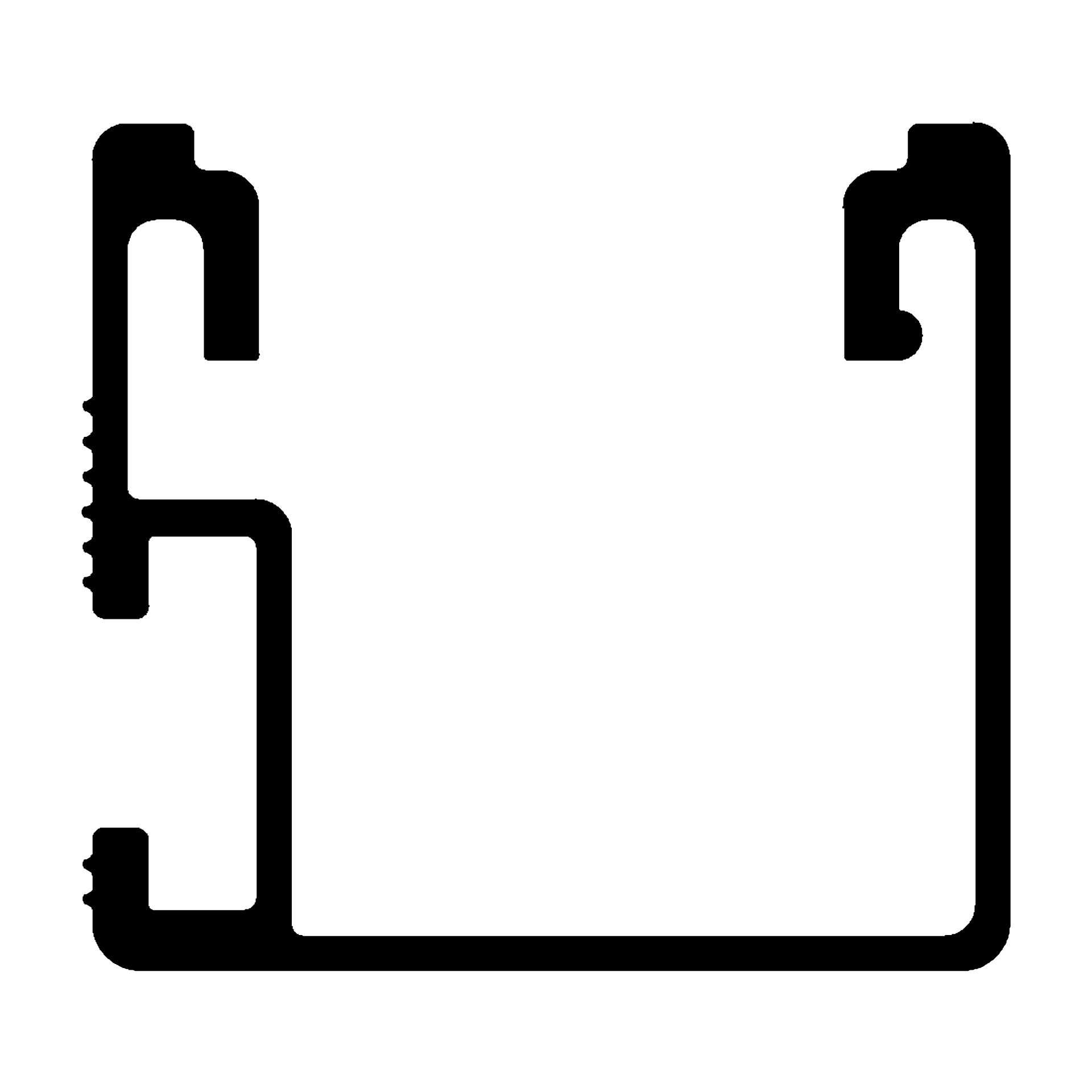 K2 Systems - RK2 SingleRail Light 36 - 4,80 — Montageschiene SingleRail Light 36 - 4,80m (2004413)