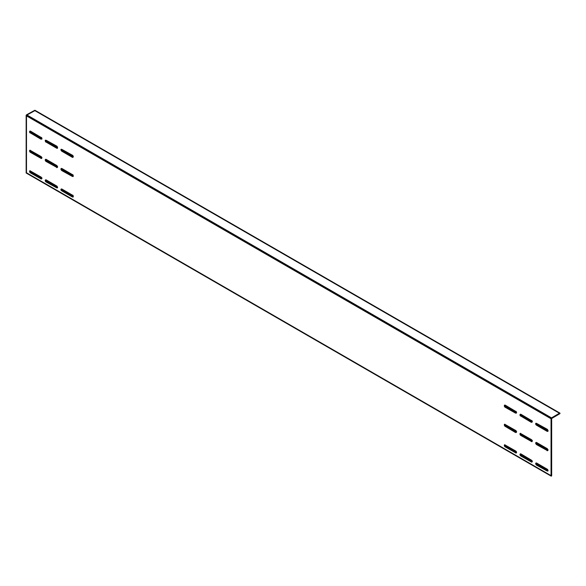 K2 Systems - S-Dome 6.15 Windbreaker X-tra long — Passend für Modulabmessungen 2045 mm - 2390 mm (2004181)