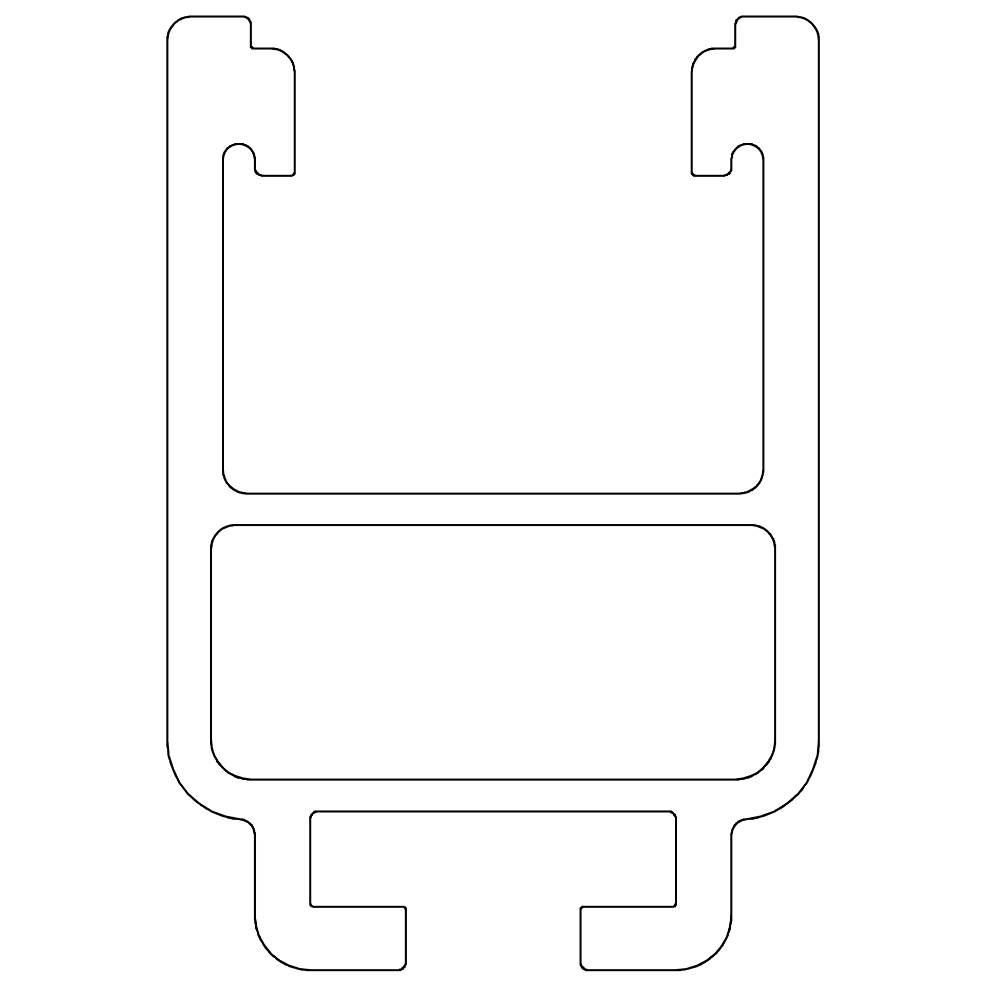 K2 Systems - RK2 A 5,95 — K2 SolidRail Alpin, Länge 5,95 m (2004275)