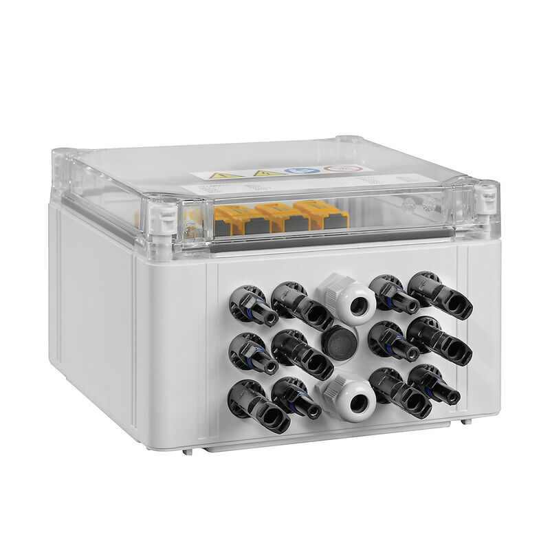 Weidmüller PVN DC 2I 1O 2MPP SPD1R WM4 11 — GAK für 2 MPPT / 4 Strings / Typ 1 + 2 Blitz- & Überspannungsschutz