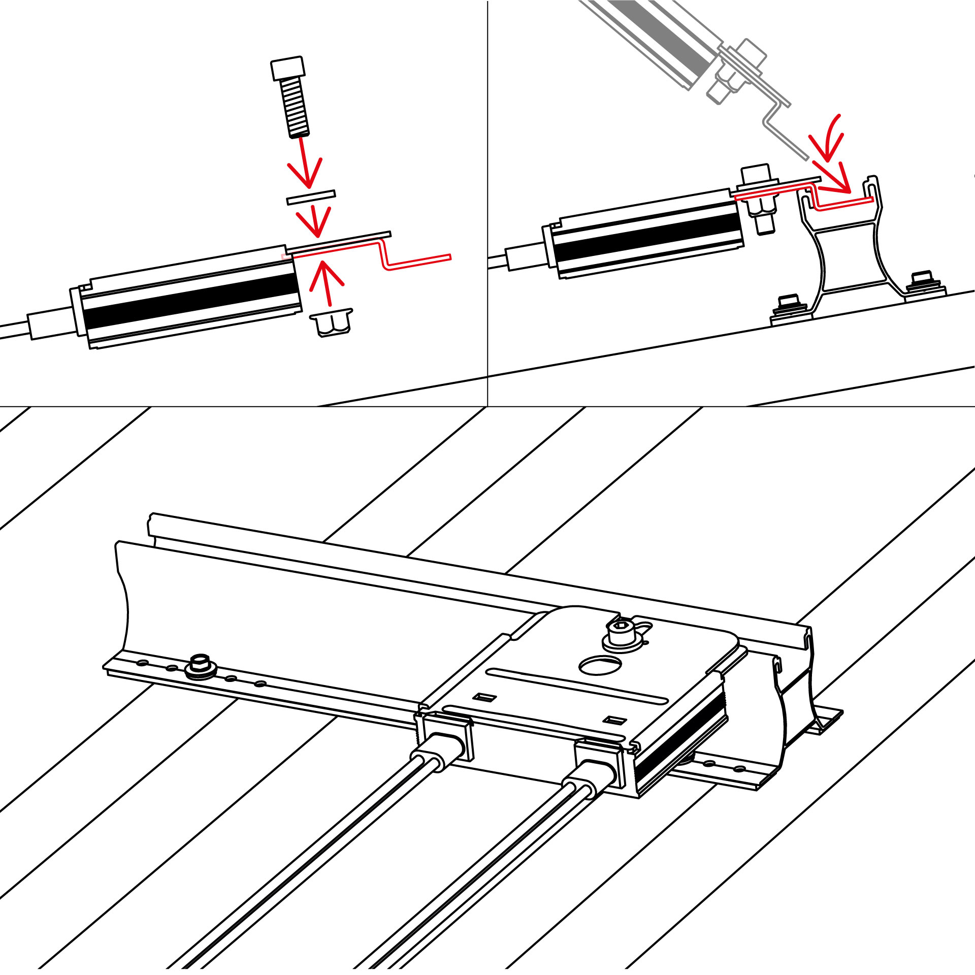 K2 Systems - AC StairPlate für Micro Inverter / Optimizer — zur Befestigung an K2 Schienen (2004057)