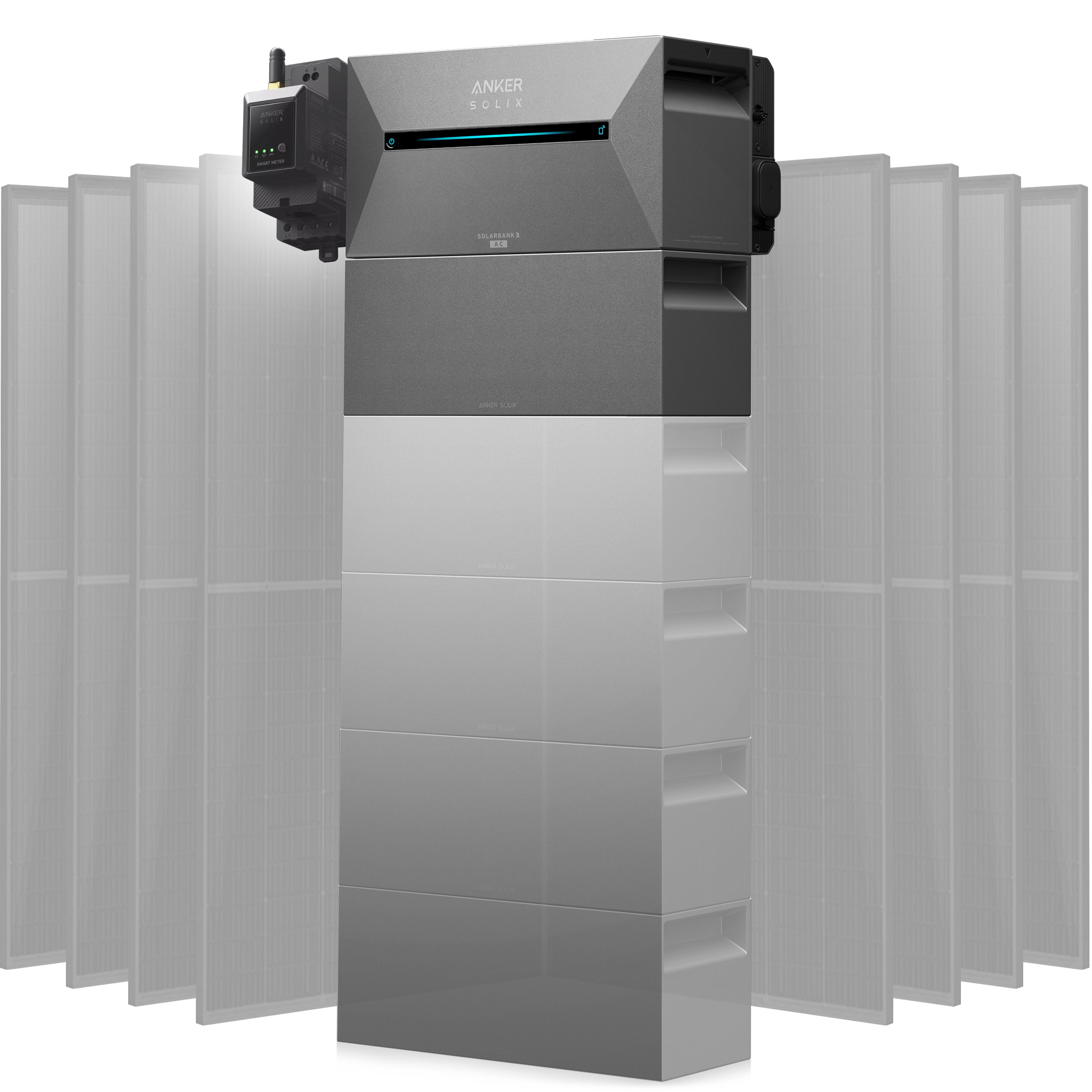 Anker Solix Solarbank 3 Pro Set — 5,4 kWh / mit Anker Smart Meter