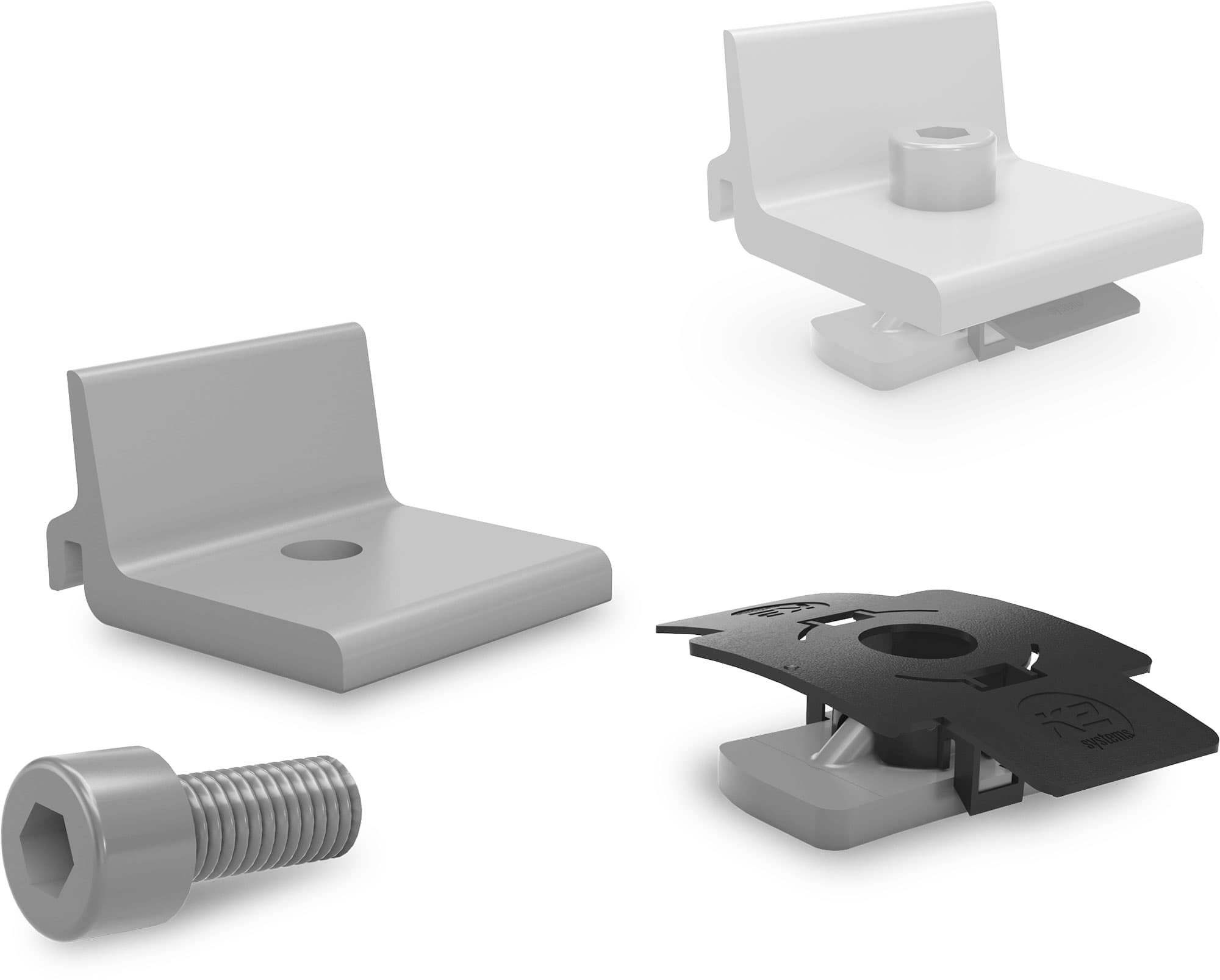 K2 Systems - CC SET RK2 36/50/SingleRail — Climber 36/50 Set mit Rundloch (2003145)