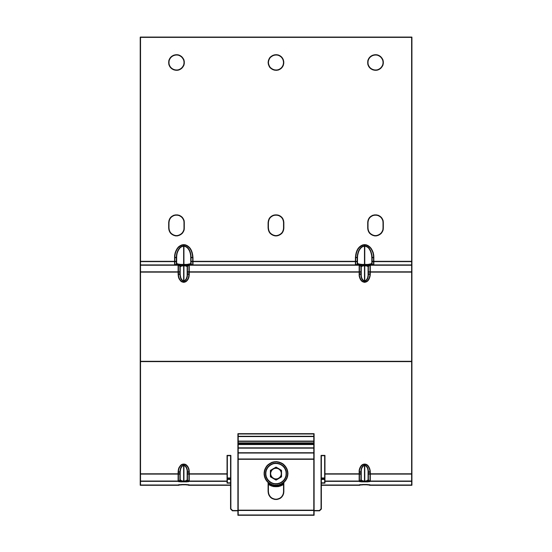 K2 Systems - SingleHook 2 — Dachhaken für flache Betondachsteine (2003175)