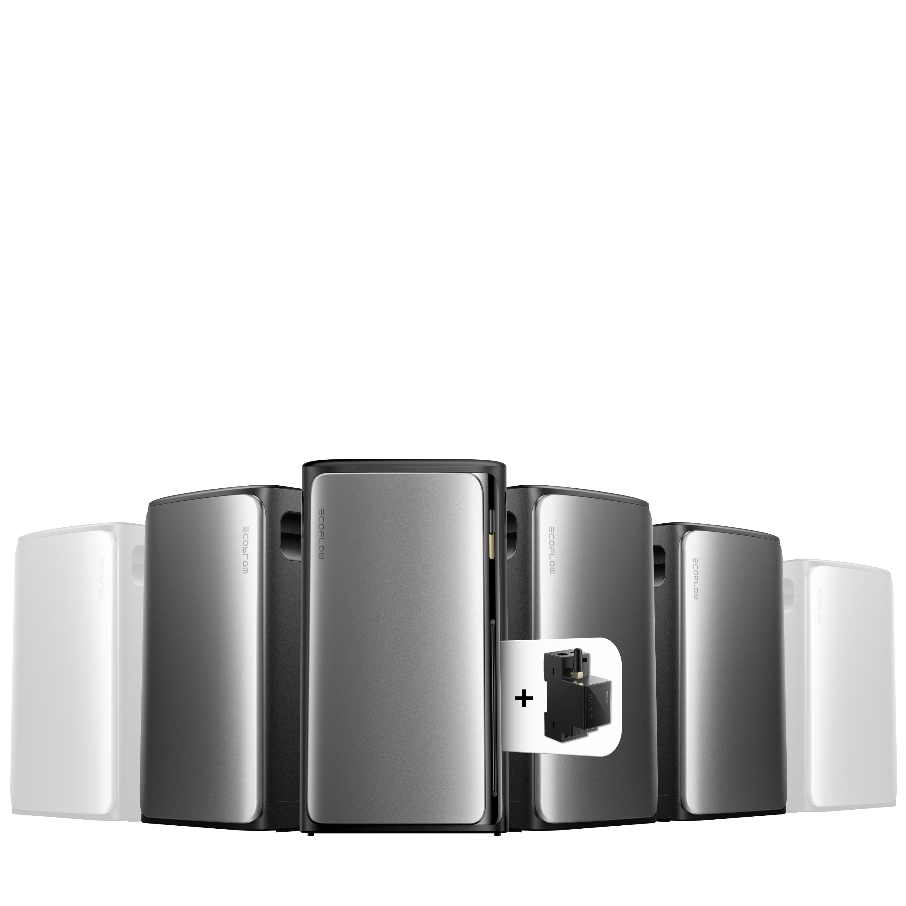 EcoFlow Stream Balkonkraftwerk Set — Stream Ultra / 7,68 kWh / mit EcoFlow Smart Meter