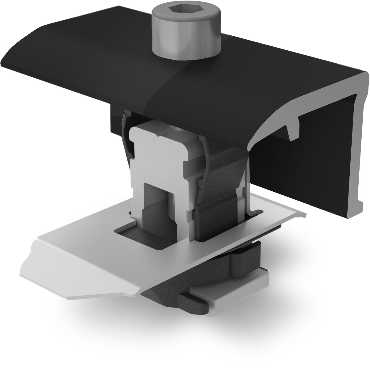 K2 Systems - EC SET Clamp 25-40 BLACK — K2 Endklemme 25-40 mm, Schwarz eloxiert (2004545)