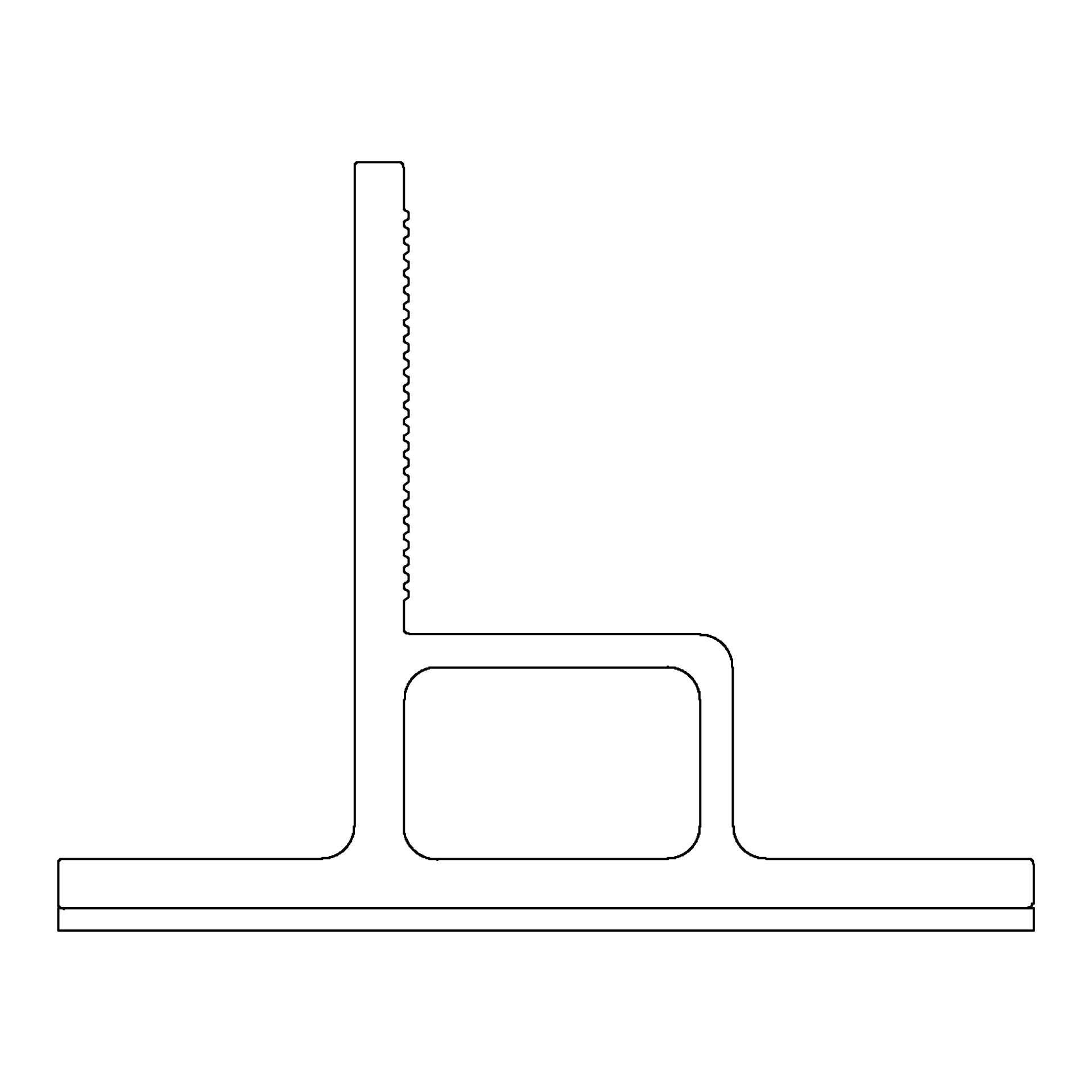 K2 Systems - Splice Foot, Befestiger für Bitumendach — mit Butylabdichtung, für SingleRail (2003393)