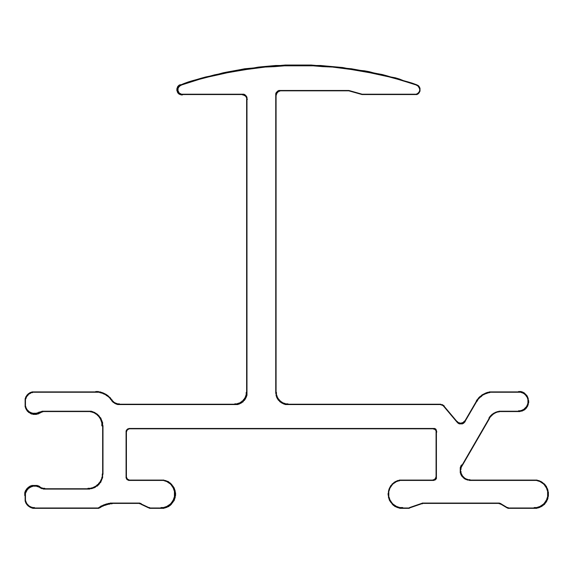 K2 Systems - Insertion rail 30, 5,40m — Modulschienen für Einlegesystem, Höhe 30 mm (2004085)