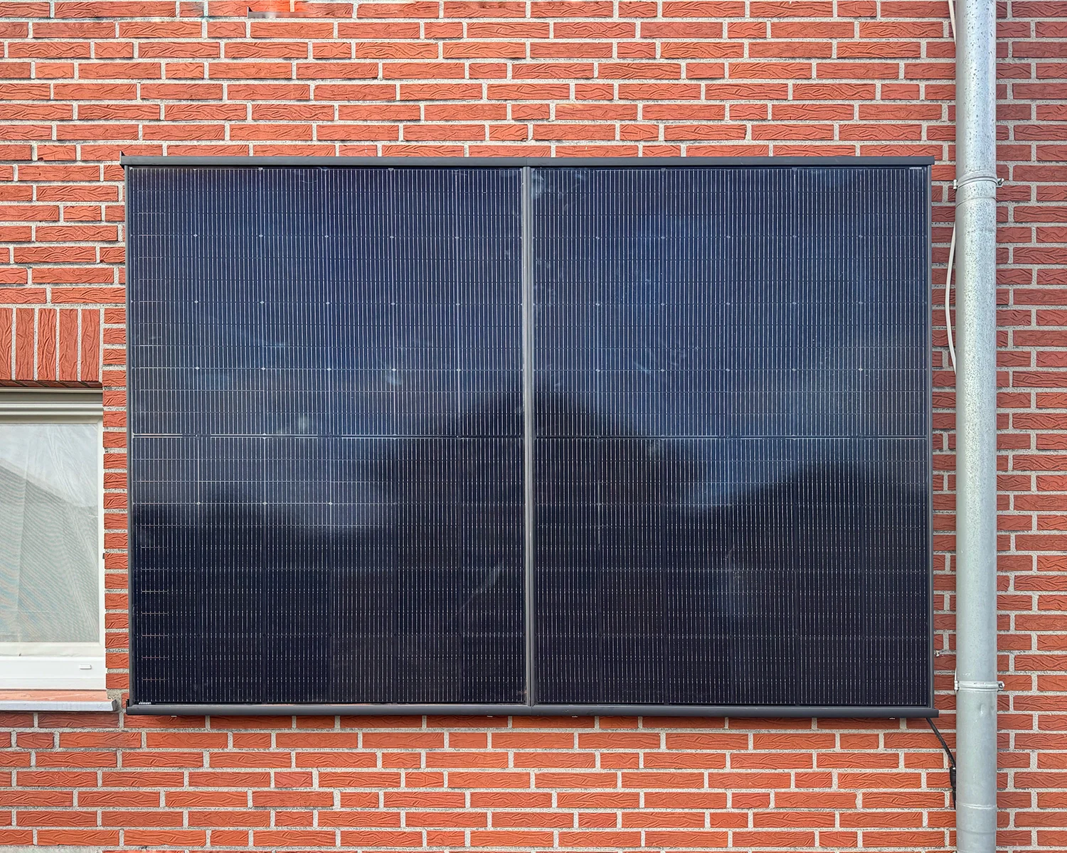 Wattstone WandPV Premium verdecktes Montagesystem vertikal Komplettset für 2 PV-Module