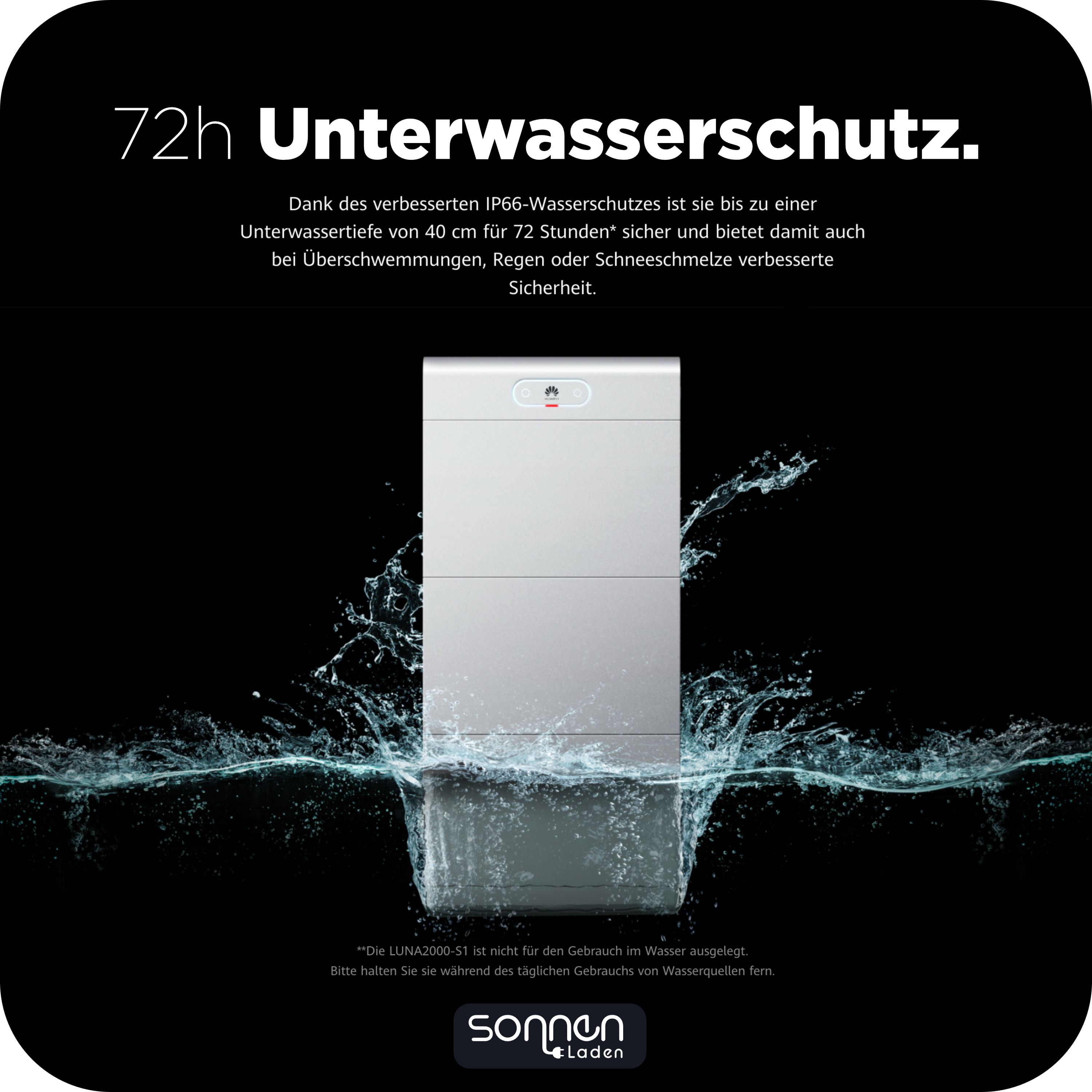 Huawai LUNA2000-7-E1 (6,9  kWh) — Batterie Erweiterungs-Modul