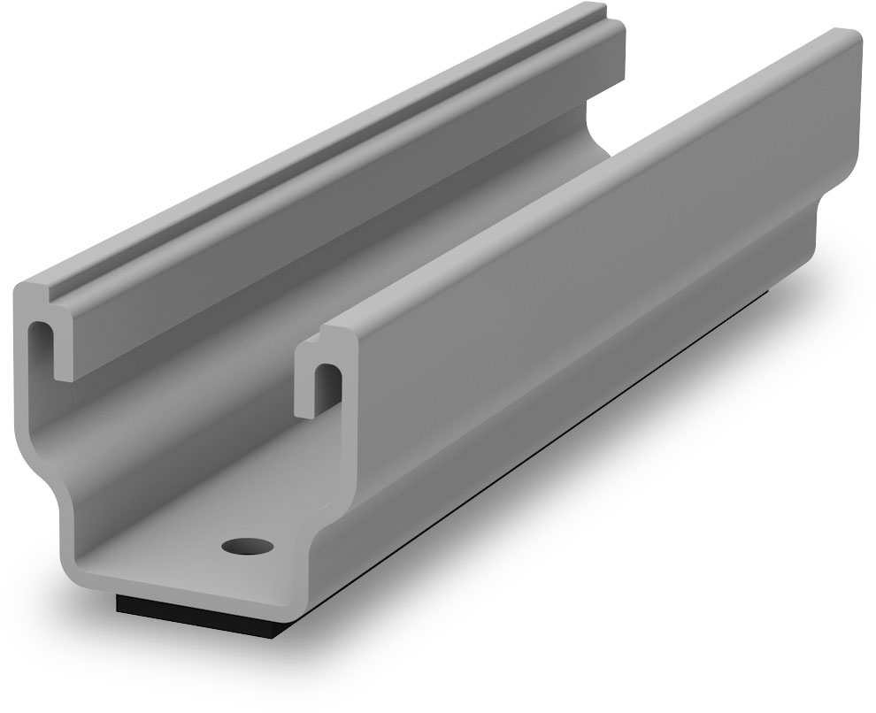 K2 Systems - MultiRail 15 — Kurzschiene, 150 mm, mit EPDM Dichtung (2004868)