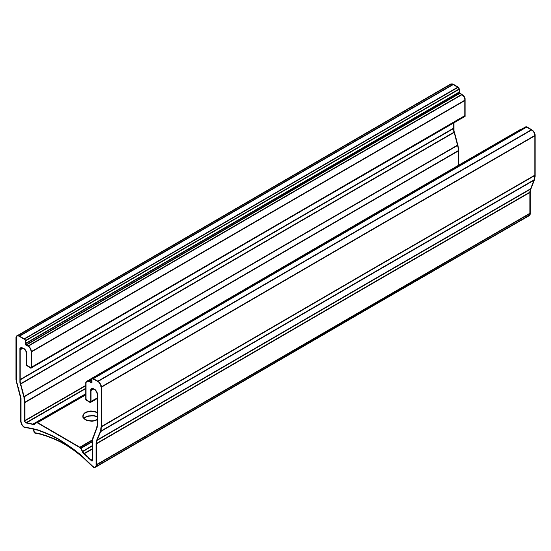 K2 Systems - MultiRail 25 CSM — K2 MultiRail 25 (2004210)