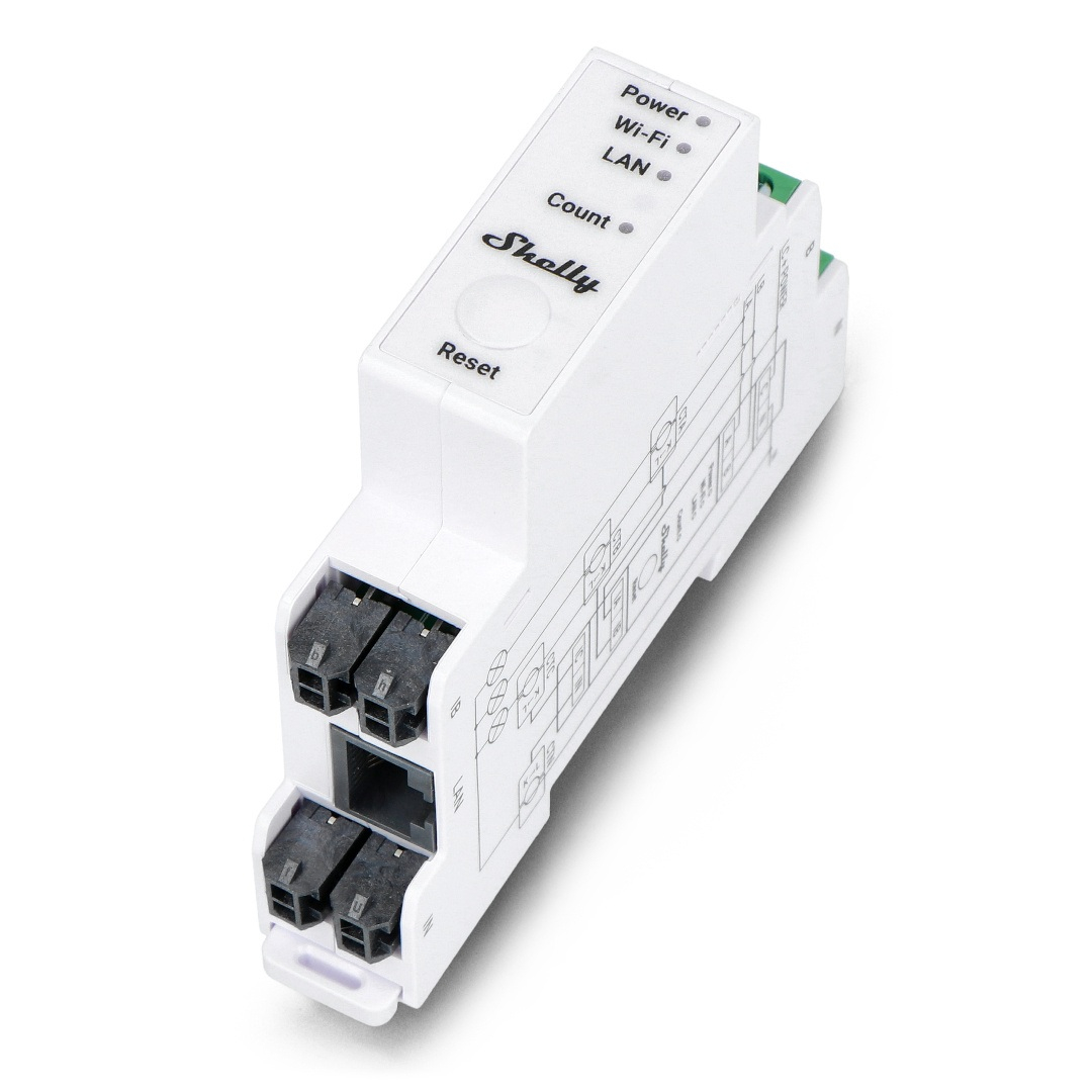 Shelly Pro 3EM — WLAN-, LAN- und Bluetooth