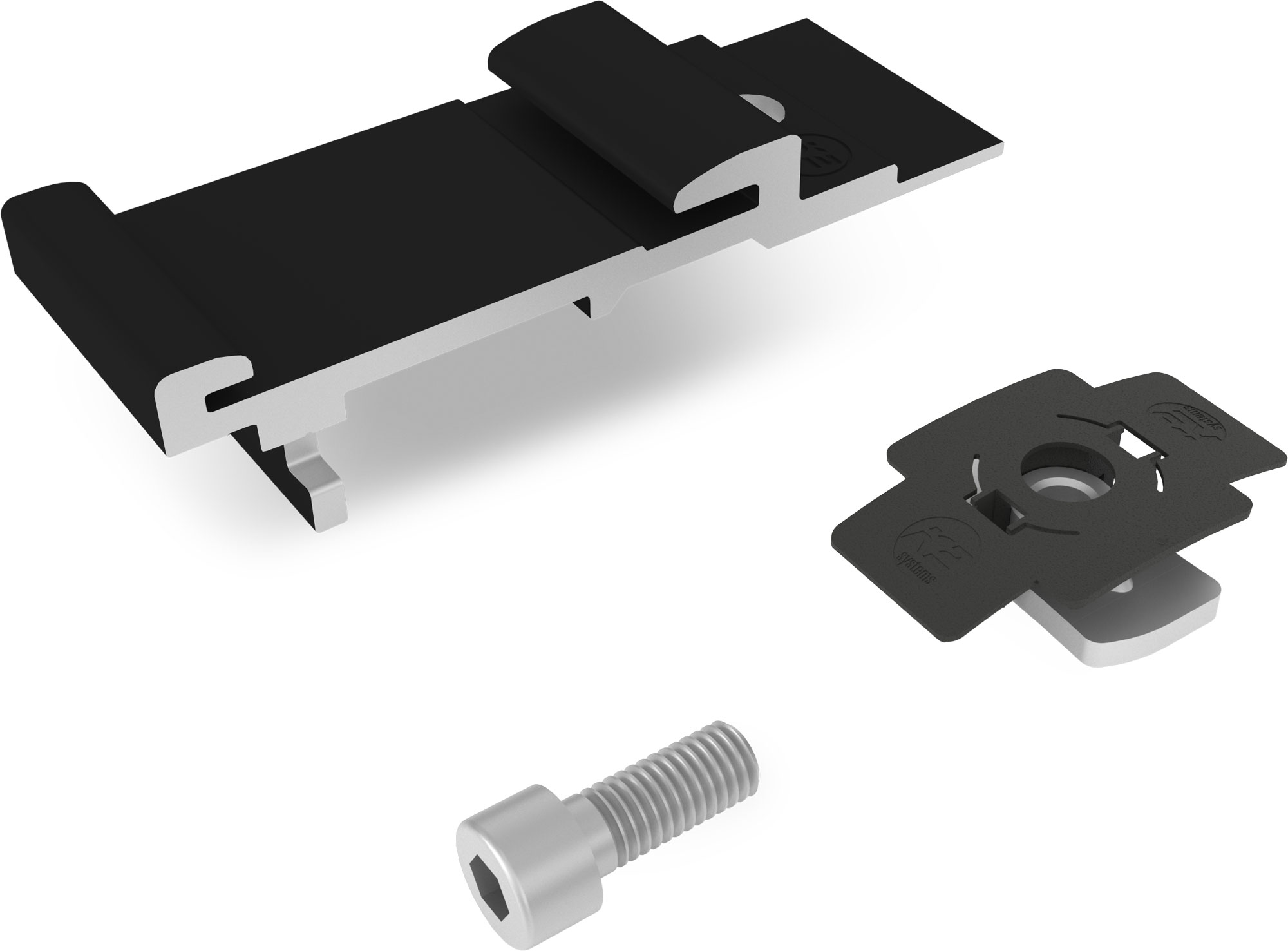 K2 Systems - InsertionRail 2.0 CrossConnector-T-Set — Verbinder Set, schwarz (2004813)