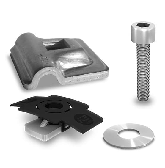 K2 Systems - LPC MH SET — Blitzschutzklemme Multi Halbteil im SET (2002473)