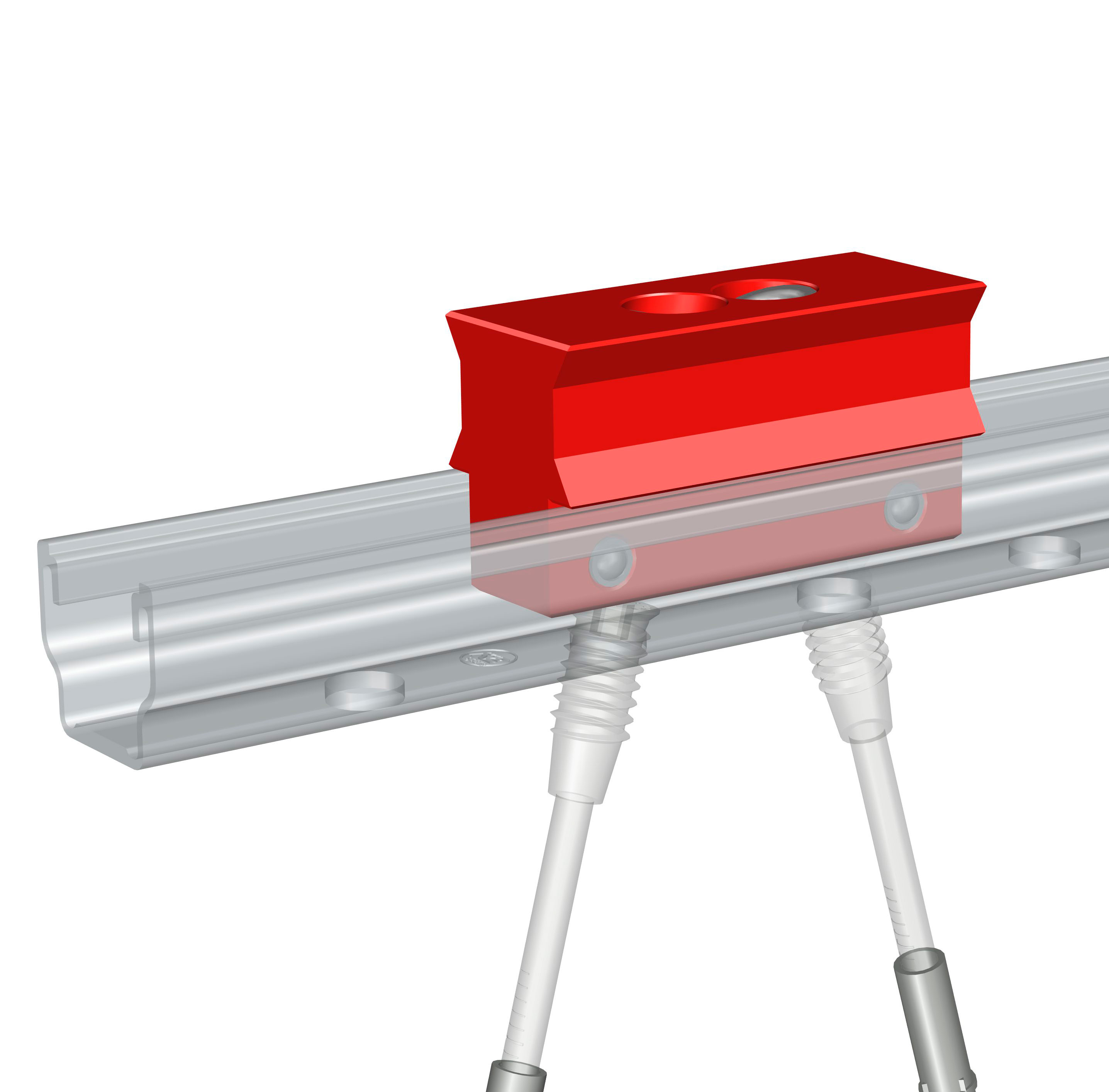 K2 Systems - Bohrschablone für das PerfoRail M-System — Bohrbuchse, mit -15° und +15° (2004871)