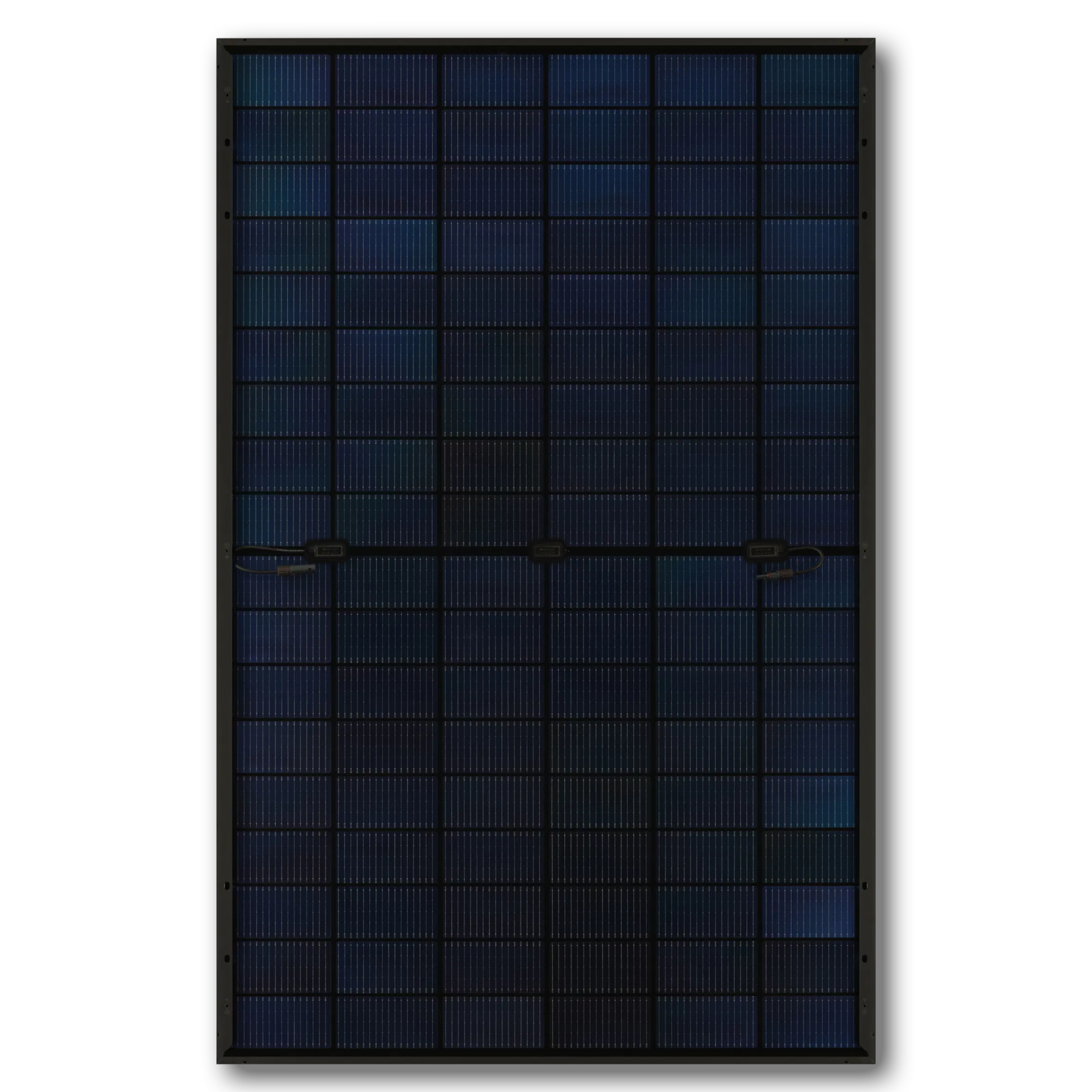 ECO LINE N-TYPE TOPCON GLAS-GLAS BIFACIAL M108/445W — Glas-Glas, bifazial, Full Black, MC4-EVO2 - 1 Stk (Einzelmodul)