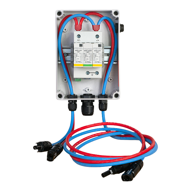 CiPlug1-51-1 GAK — für 1 MPPT, 1 String - Typ 2 Blitz- und Überspanungsschutz