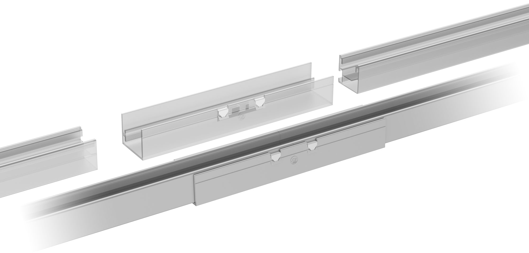 K2 Systems - RailConnector 36/50 SingleRail — Schienenverbinder SingleRail 36/50, silber (2003605)