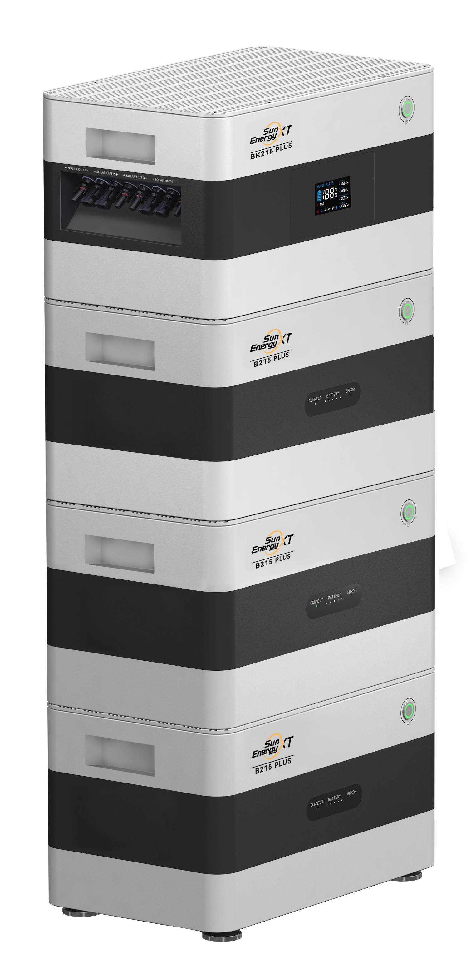 SunEnergyXT Speicherturm 8,6 kWh — LFP-Speicher für Balkonkraftwerke