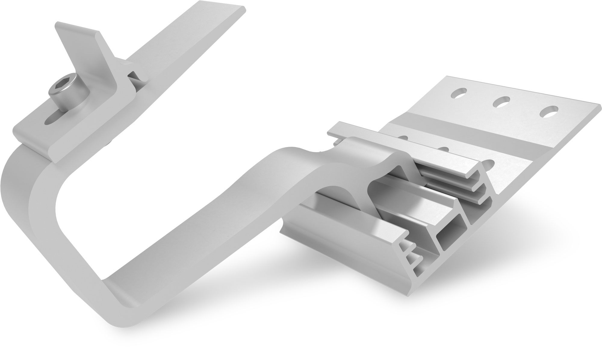 K2 Systems - SingleHook 3S light — Dachhaken, 3-fach höhenverstellbar (2004795)
