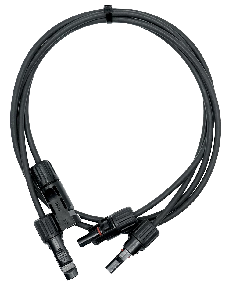 MC4-Verlängerungskabel 10 m — 2 x 10 m - Male / Female Set