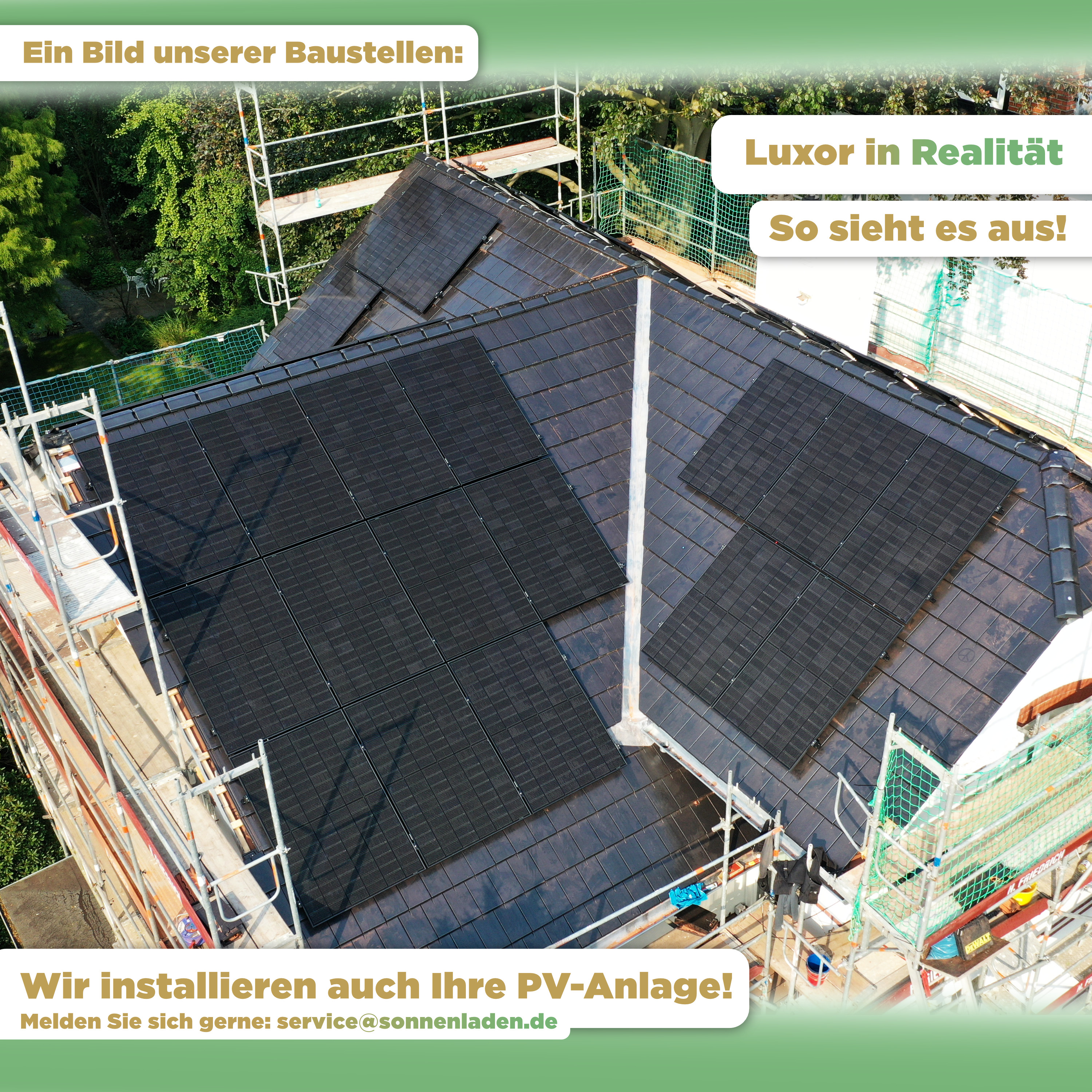 ECO LINE N-TYPE TOPCON GLAS-GLAS BIFACIAL M108/445W — Glas-Glas, bifazial, Full Black, MC4-EVO 2 - 35 Stk (Palette)