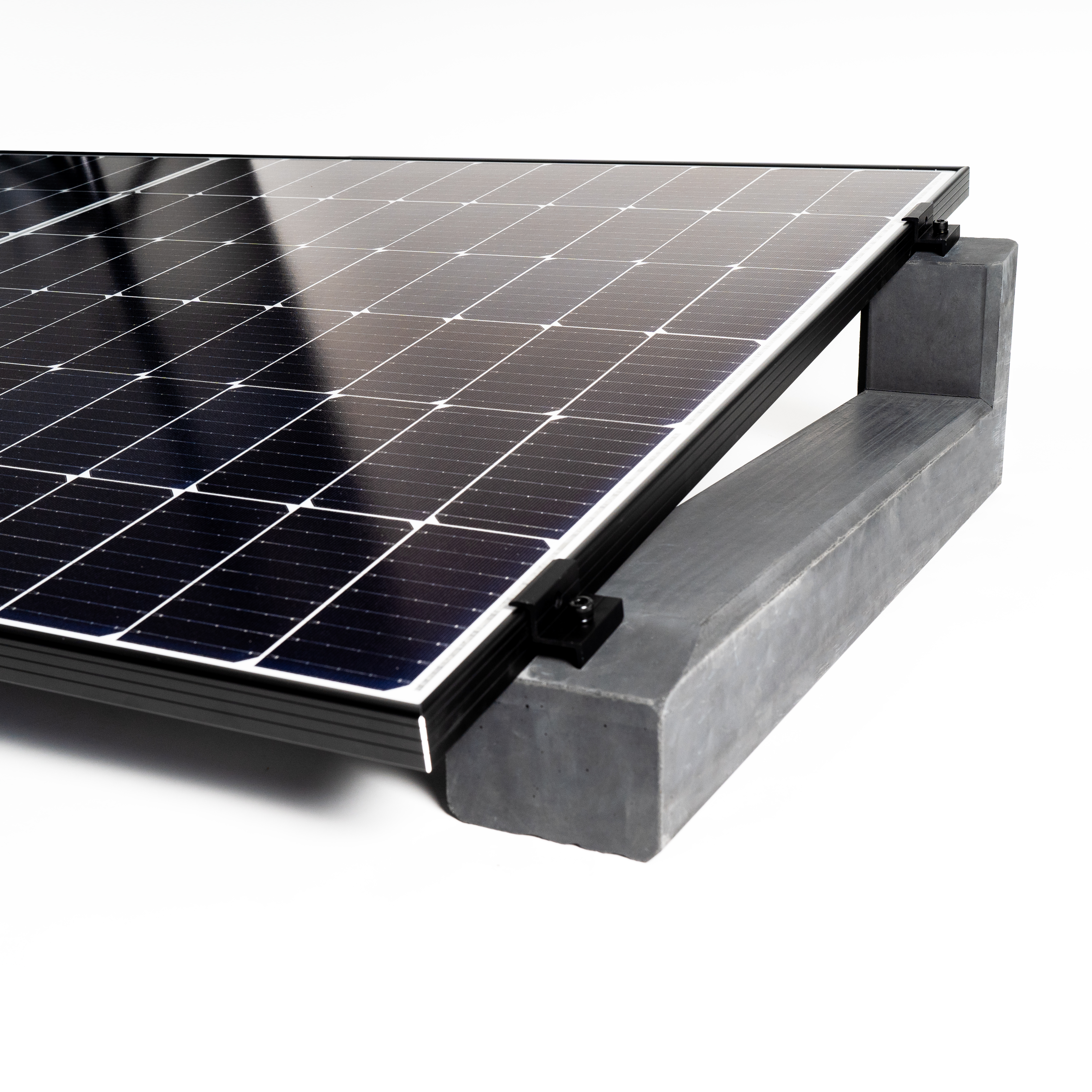 Wattstone 10° V1 Anthrazit — PV-Aufständerung aus Feinbeton