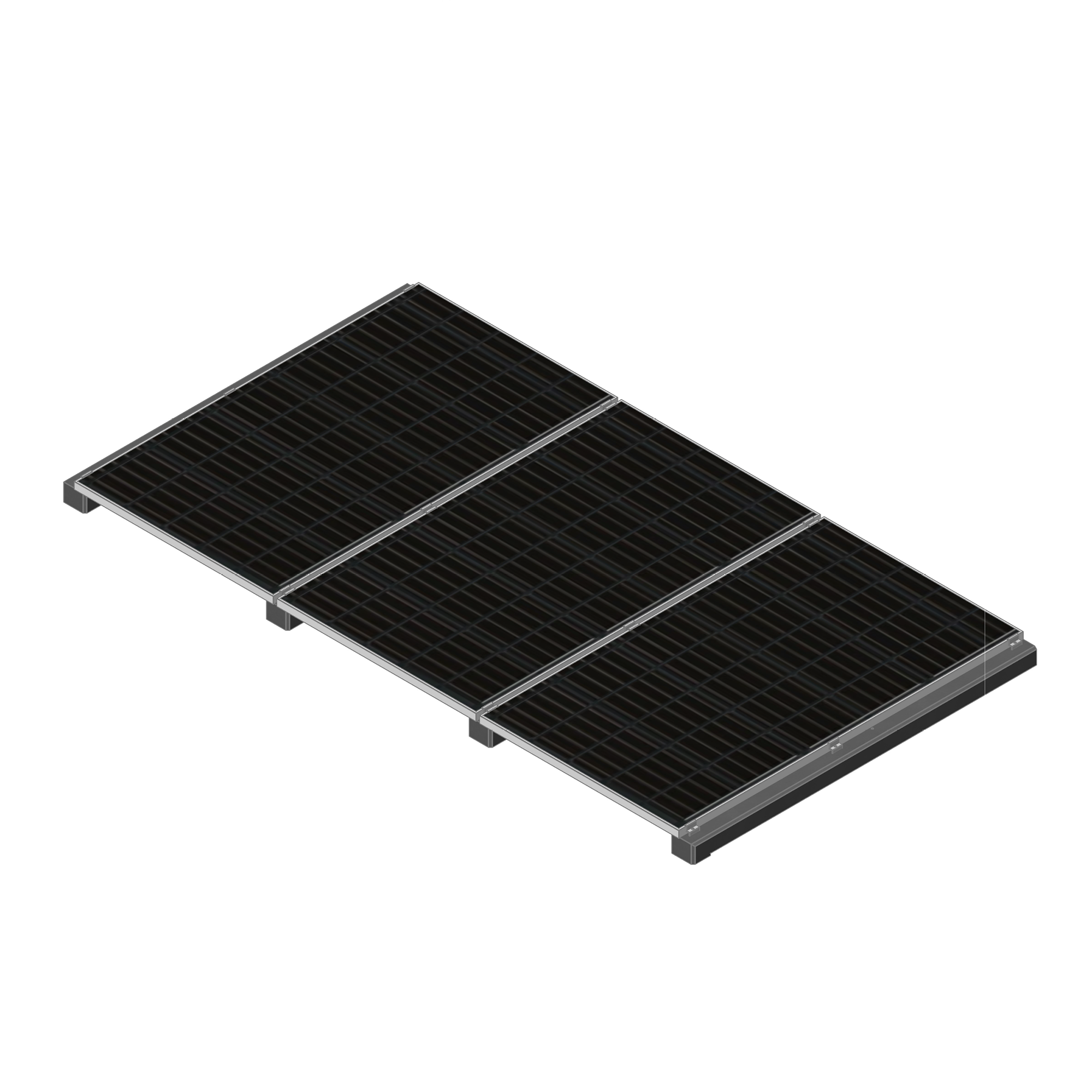 Wattstone Set — 4 Module / Horizontal / 2 Reihen je 2 Module / 0°