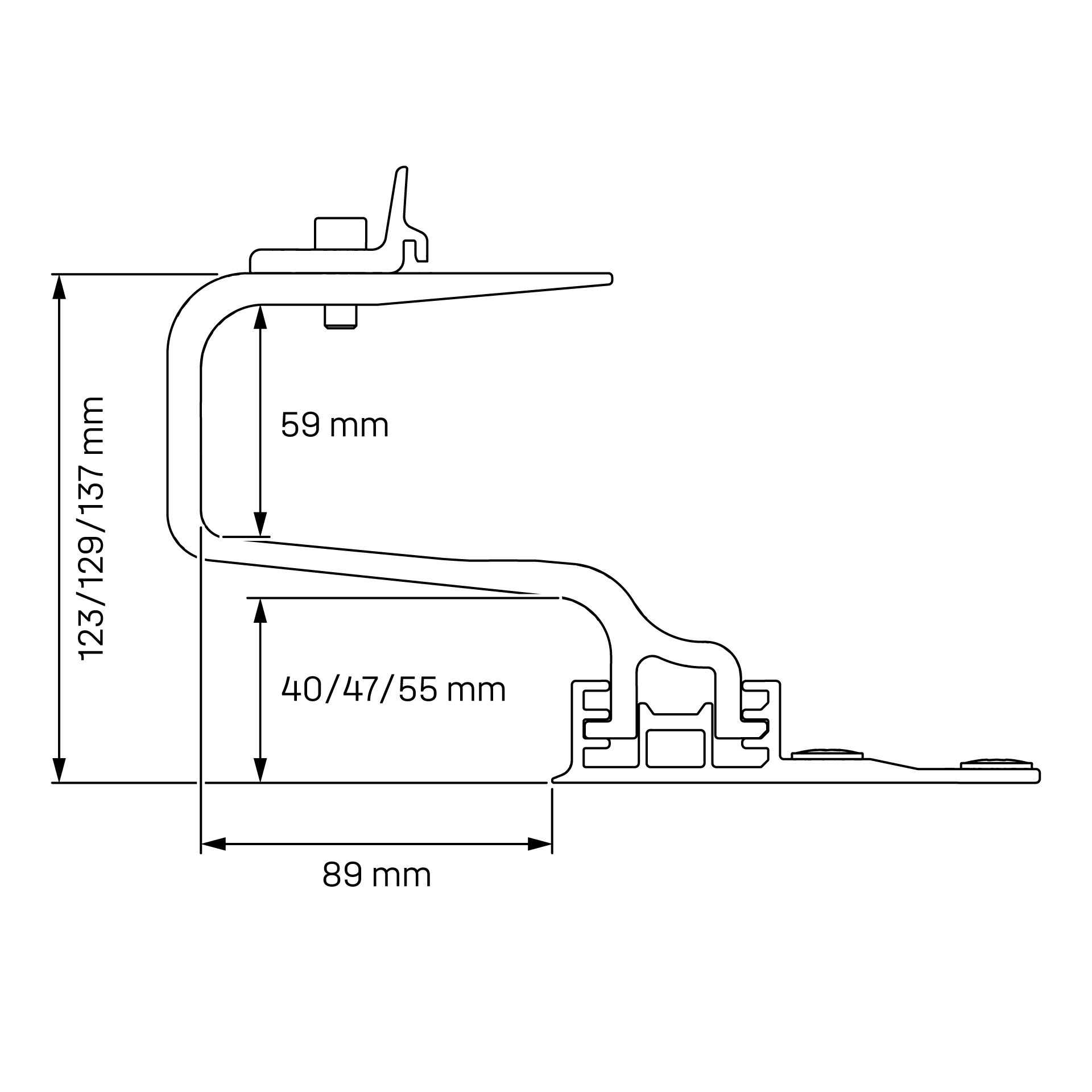 K2 Systems - SingleHook 3S light — Dachhaken, 3-fach höhenverstellbar (2004795)