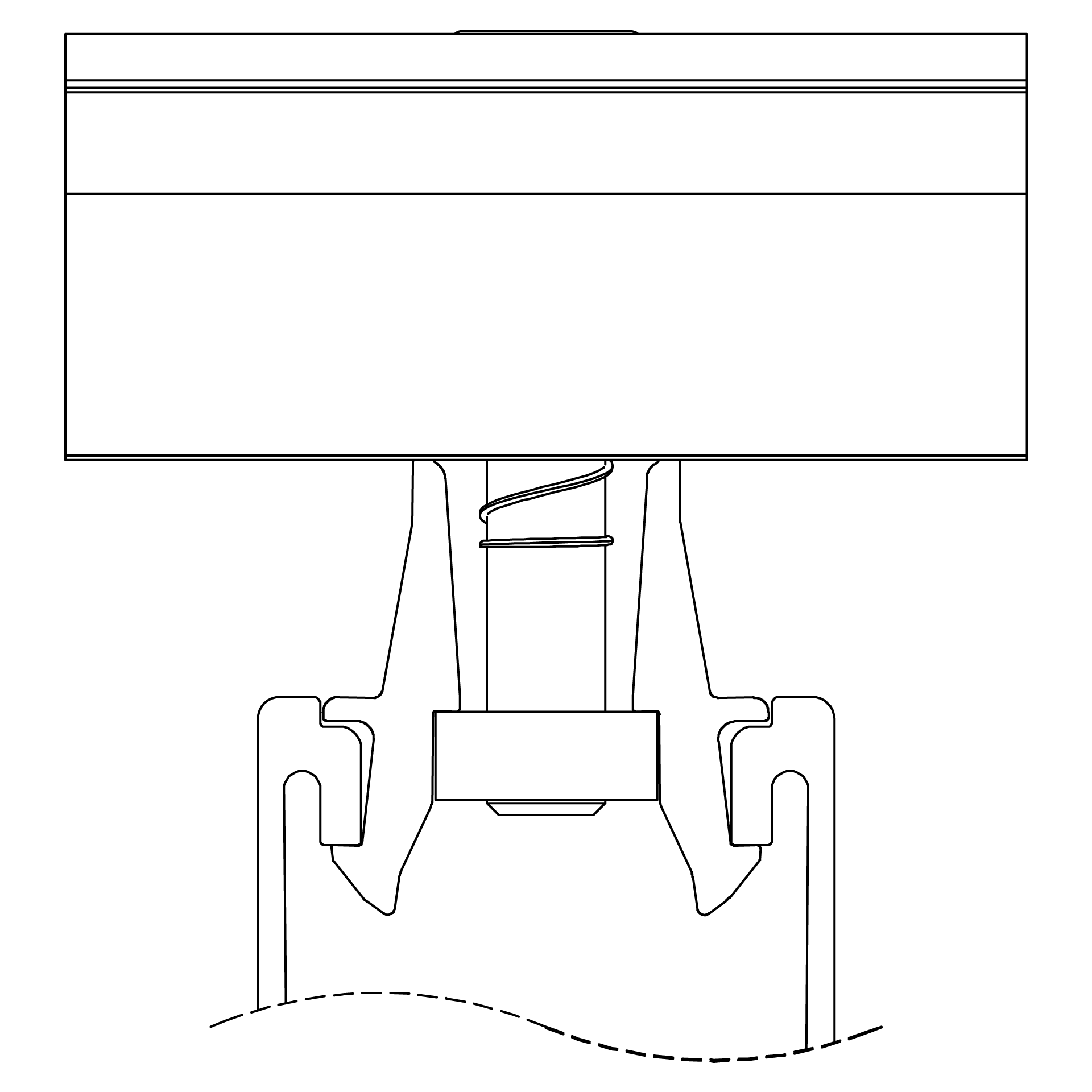 K2 Systems - MC Universal Clamp OneMid SILVER Set 30-42mm — Universal Mittelklemme mit einfacher Klickfunktion (2003071)
