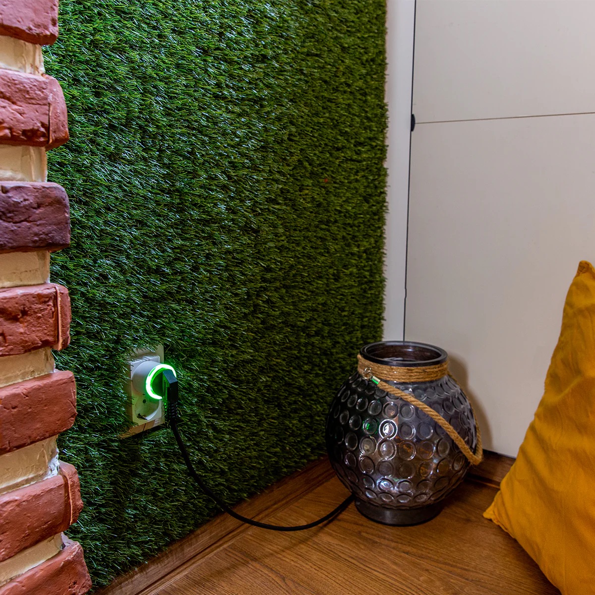 Shelly Plug S Gen3 – Smarter, WLAN / Bluetooth und Matter-kompatibler Stecker mit Leistungsmessung (weiß)