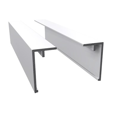 SOL-50 XL-Vertikalverbinder 2x100mm pressblank VE20