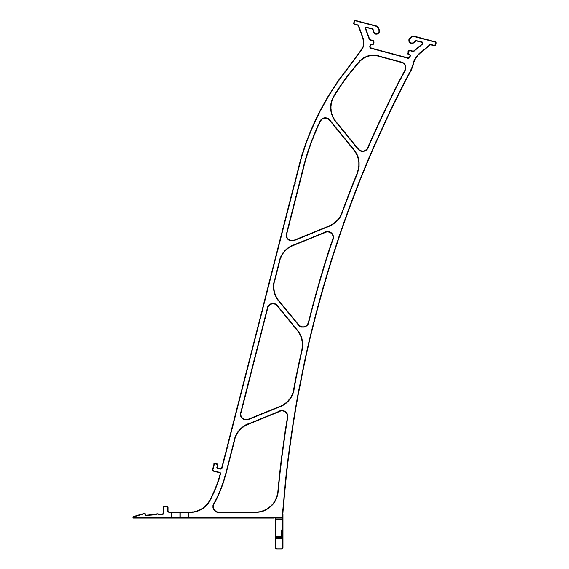 K2 Systems - Dome 6.15 Peak — zur Aufständerung des Dome 6.15 Systems (2004174)