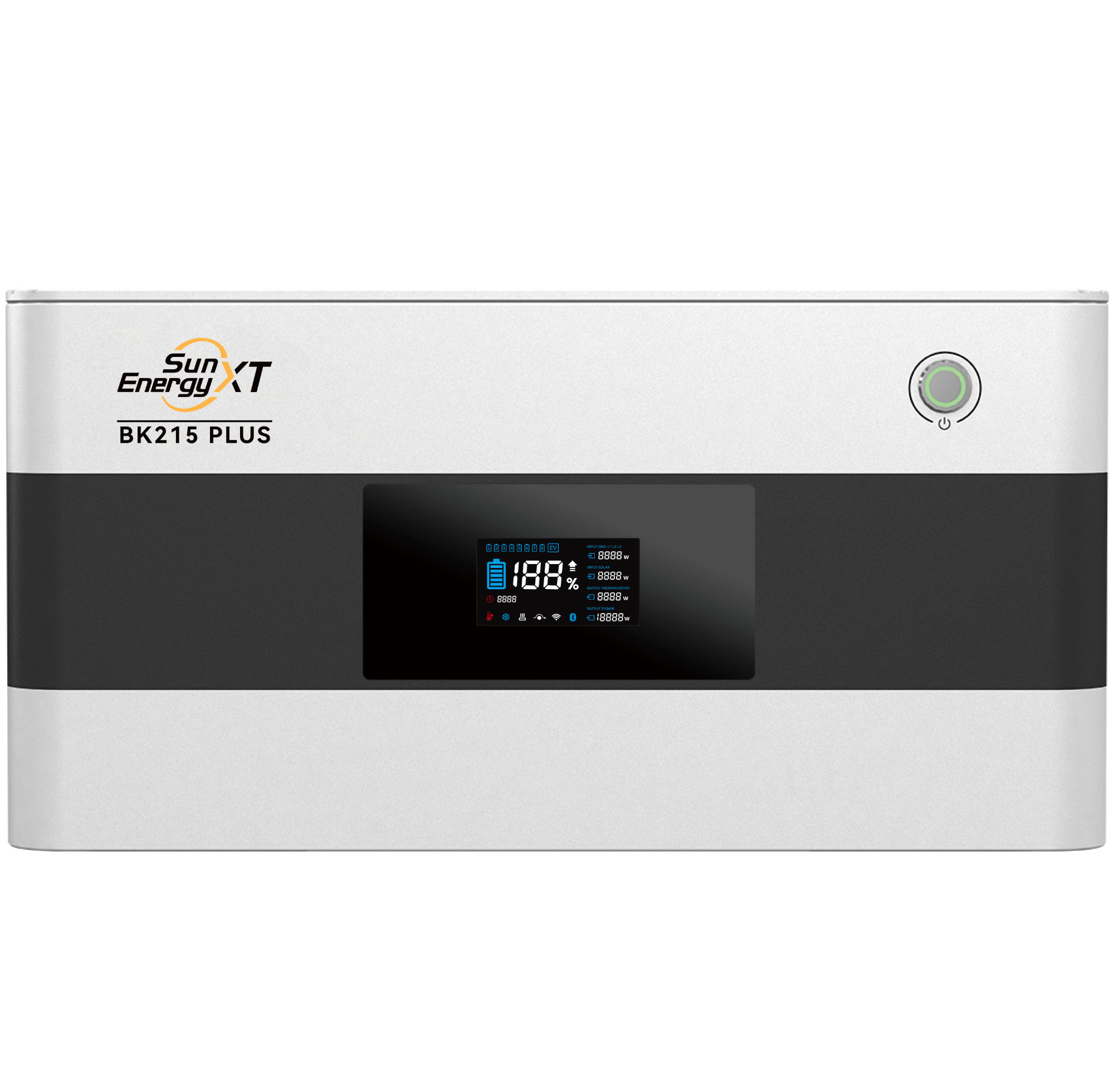 SunEnergyXT BK215 — Kopfmodul und Batteriespeicher für Balkonkraftwerke 2.150 Wh