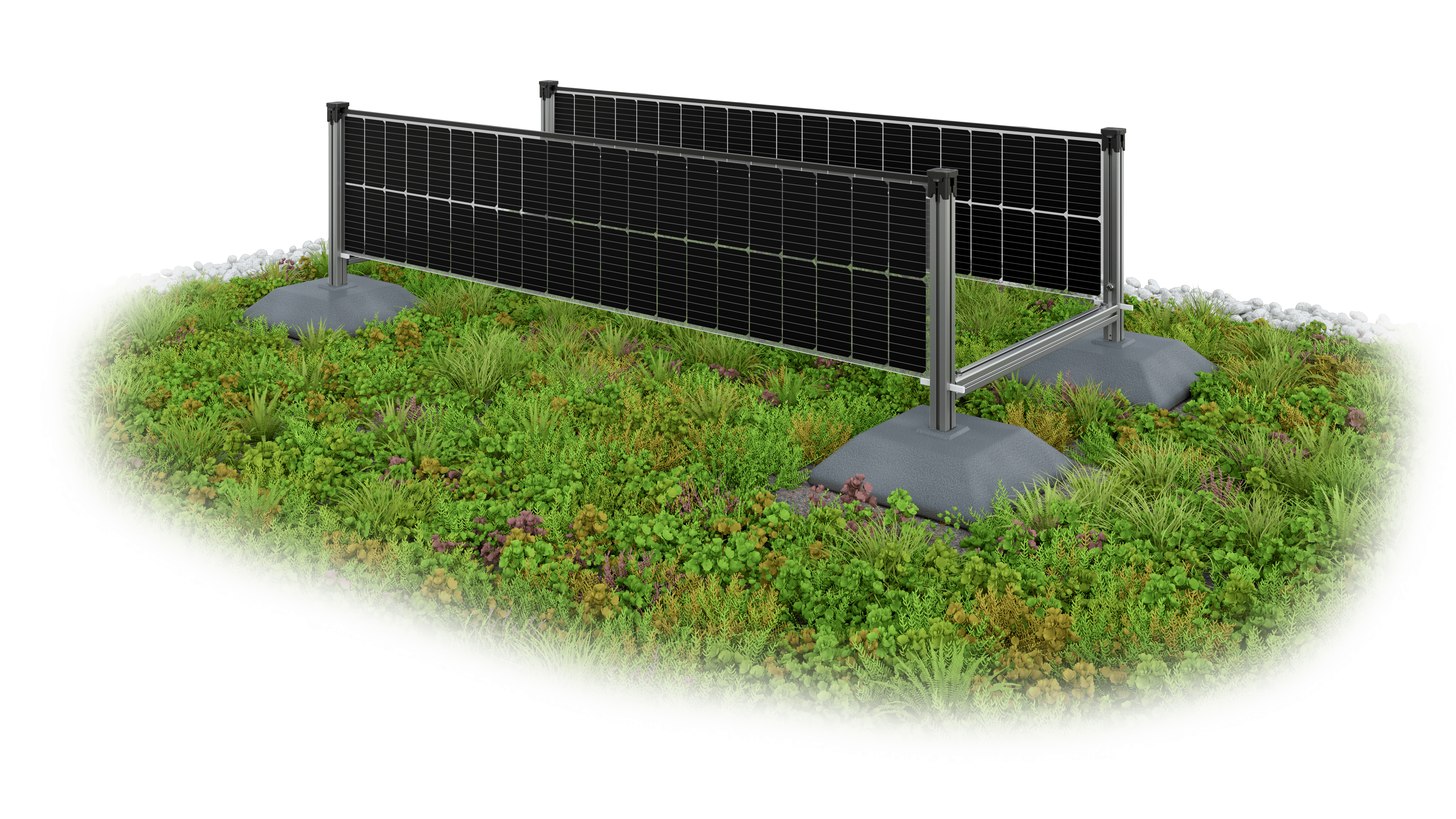 SOLYCO SOLon Balkonkraftwerk-Set — 8 Module / Deye SUN-M 800 W / 20 m Schuko Kabel