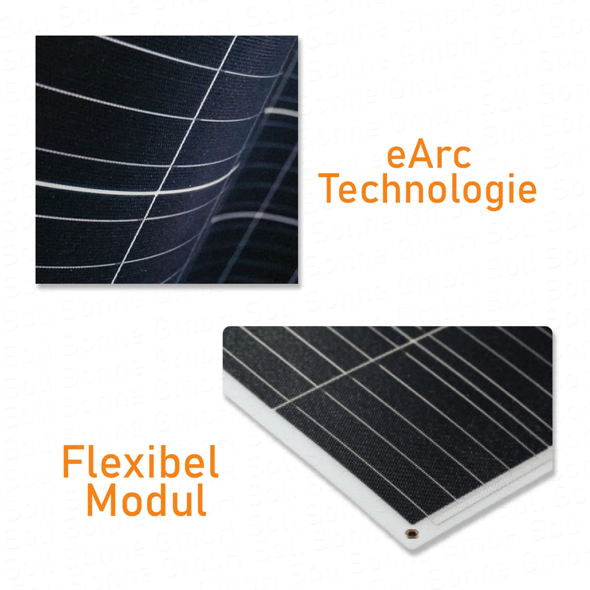 Sunman eArc 310 Wp Ultraleicht-PV-Modul — SMF310M-5X12DW