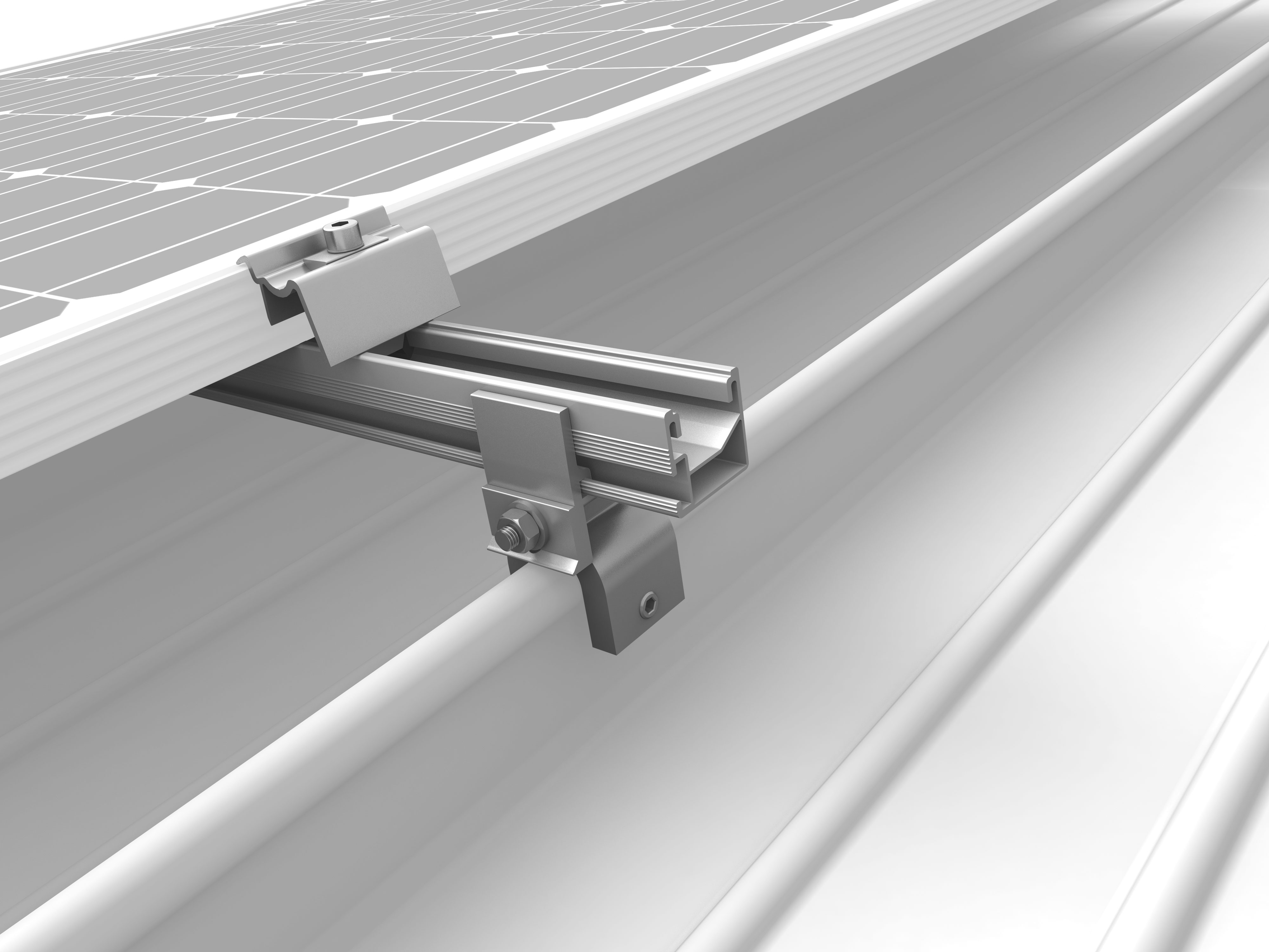 K2 Systems - R-MEDI SET — für die Montage auf Rundfalzprofilen (2002859)