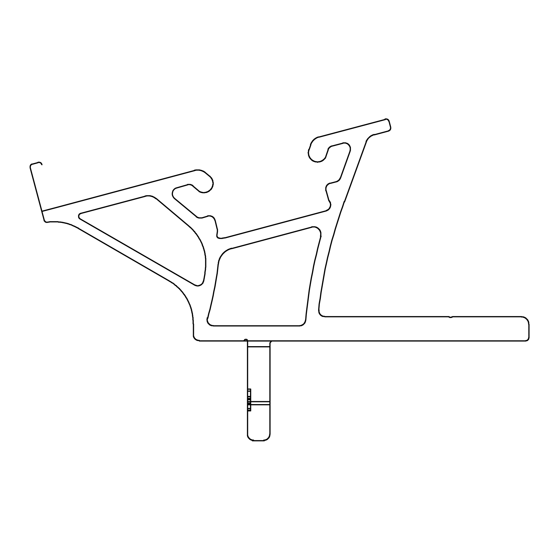 K2 Systems - Dome 6.15 SD — Modultragelement für Dome 6.15 System (2004175)