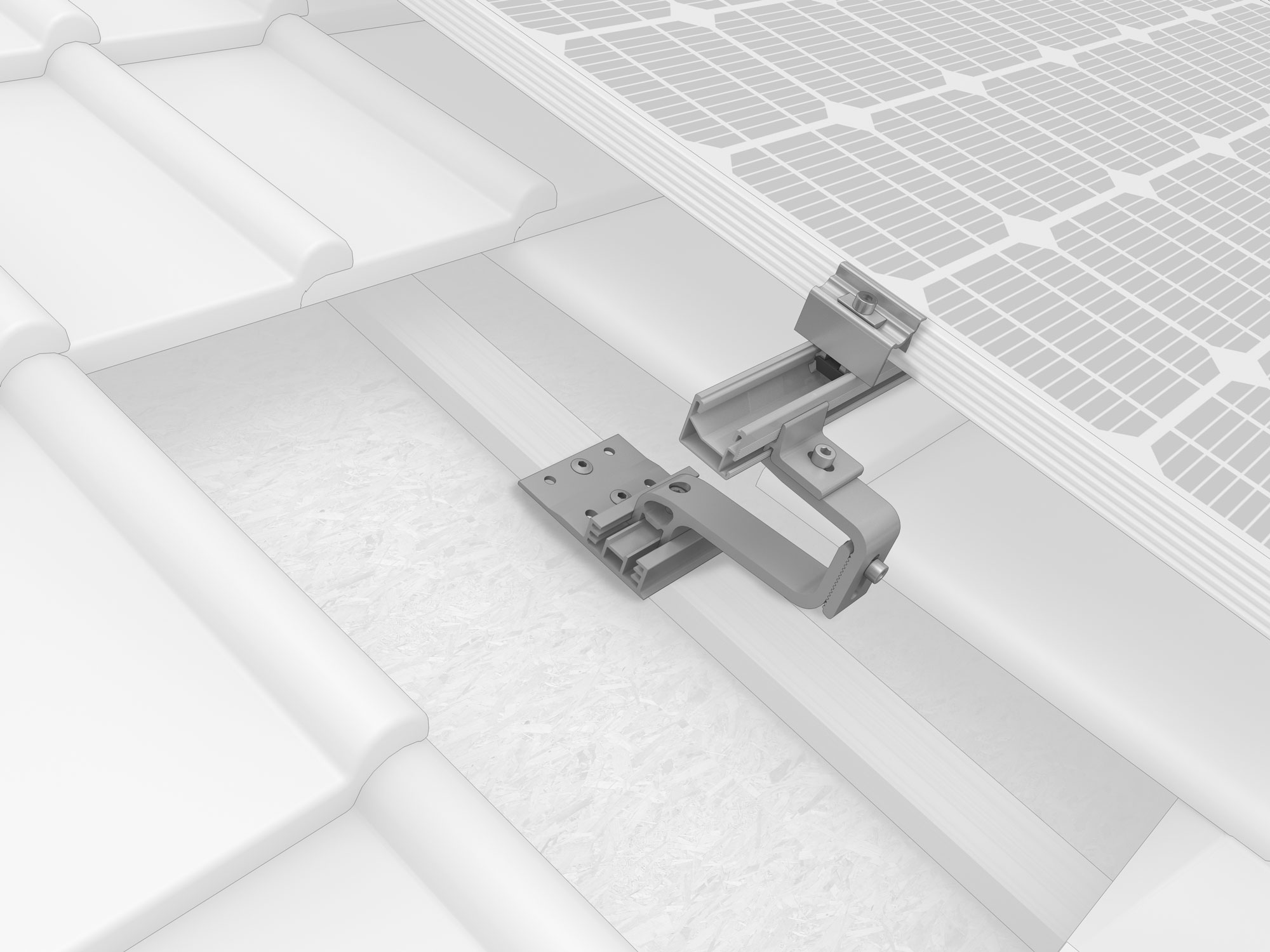 K2 Systems - SingleHook 4S — Dachhaken mit 3 Höhenverstellungen (2003144)