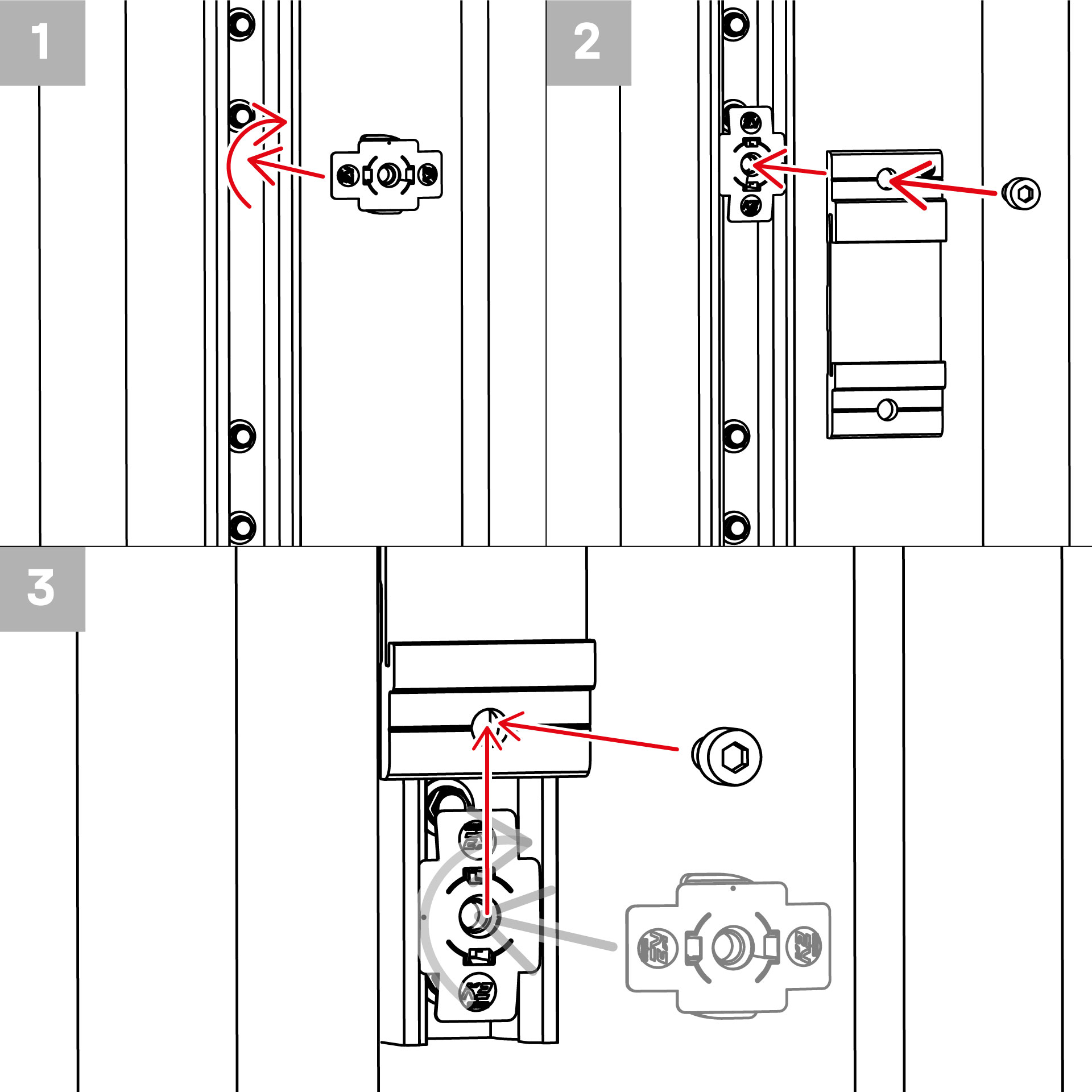 K2 Systems - InsertionRail 2.0 Kreuzverbinder — Verbinder Basisschiene - Insertion Rail 2.0 (2004374)