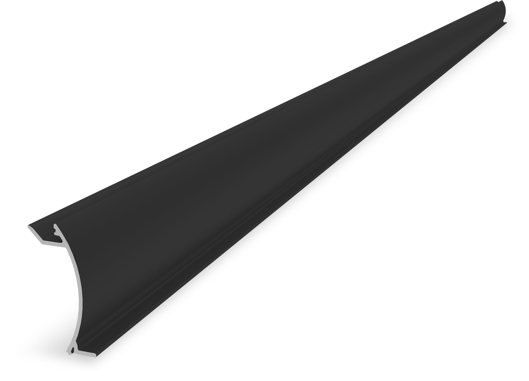 K2 Systems - InsertionRail 2.0 Cover 40 2.85 m Black — Abdeckung für Einlegeschiene 2.0 - 40 mm schwarz (2004666)