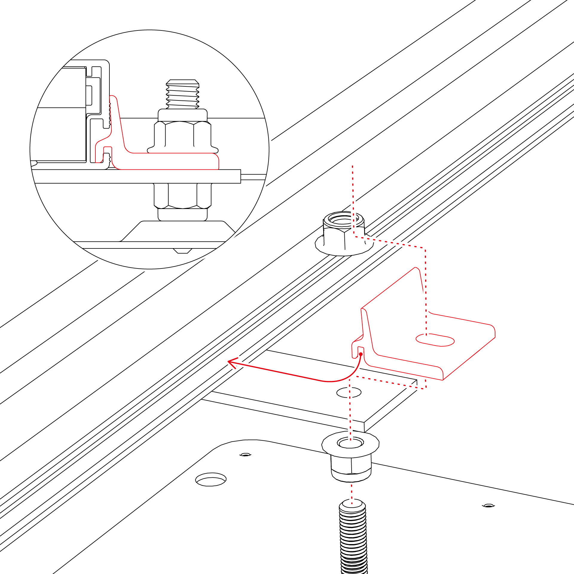 K2 Systems - AC CLB CR M12 — K2 Climber 36/50 für Stockschraube M12 (2003147)