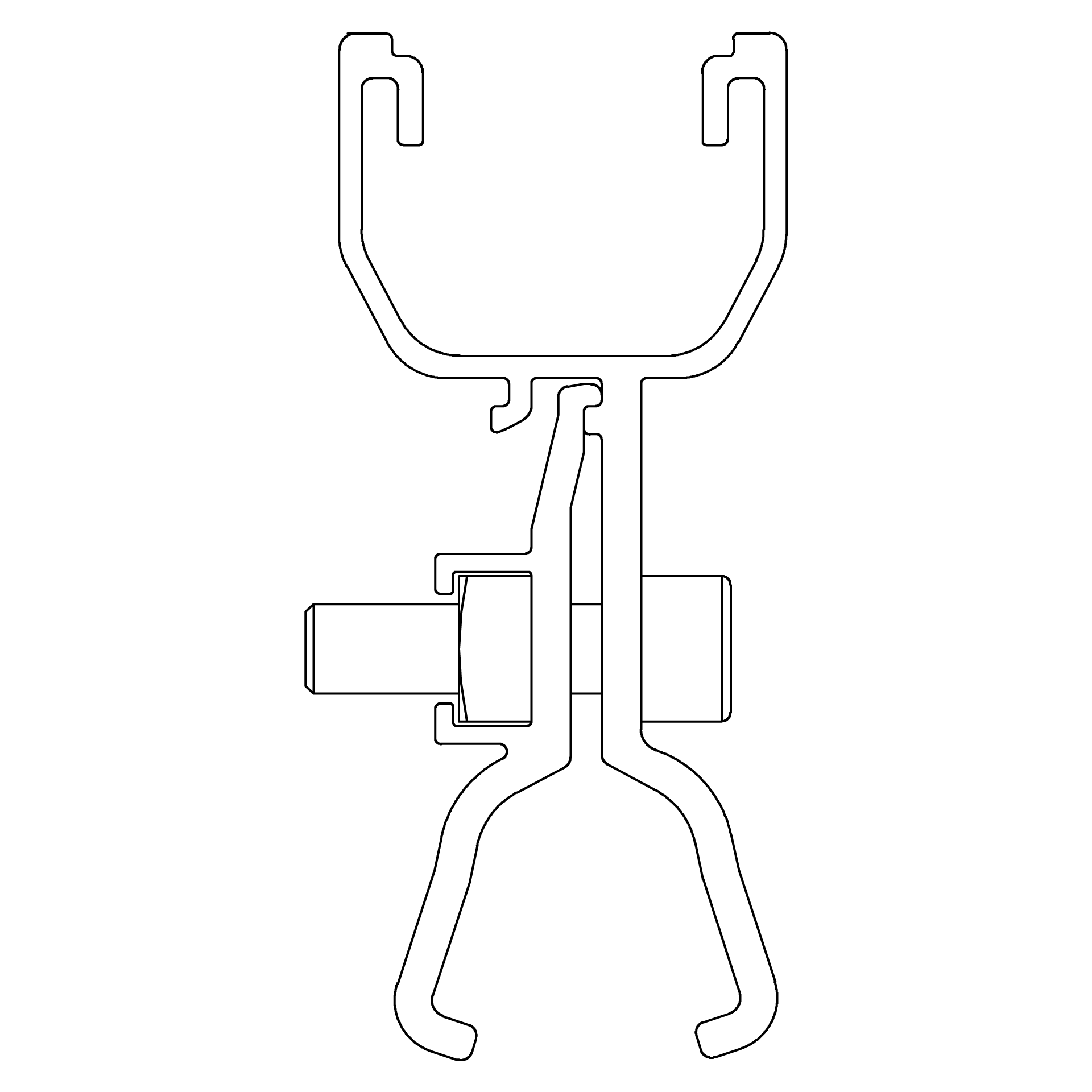 K2 Systems - Universal KL-Clamp — Blechfalzklemme für Blechdacheindeckungen (2004124)