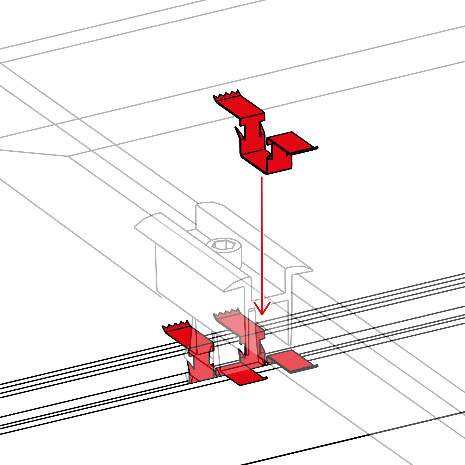K2 Systems - AC Terragrif K2SZ — Potentialausgleich zwischen Modul und Schiene (2001881)