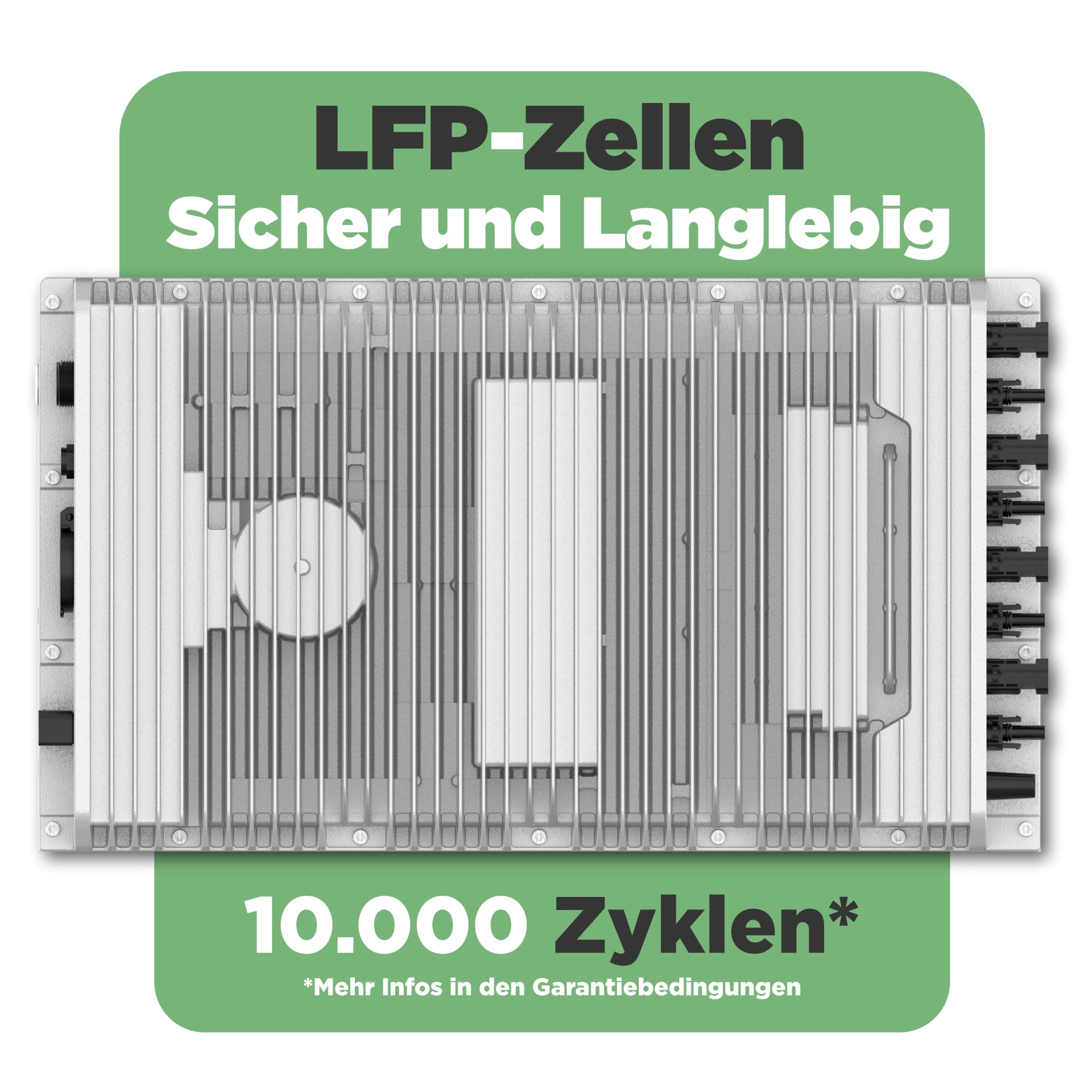 SunEnergyXT 500 Serie 4000 Wp — SunEnergyXT 500 Pro (2400 W) / 30 kWh / IR Lesekopf / Solyco 500 Wp / 8 Module