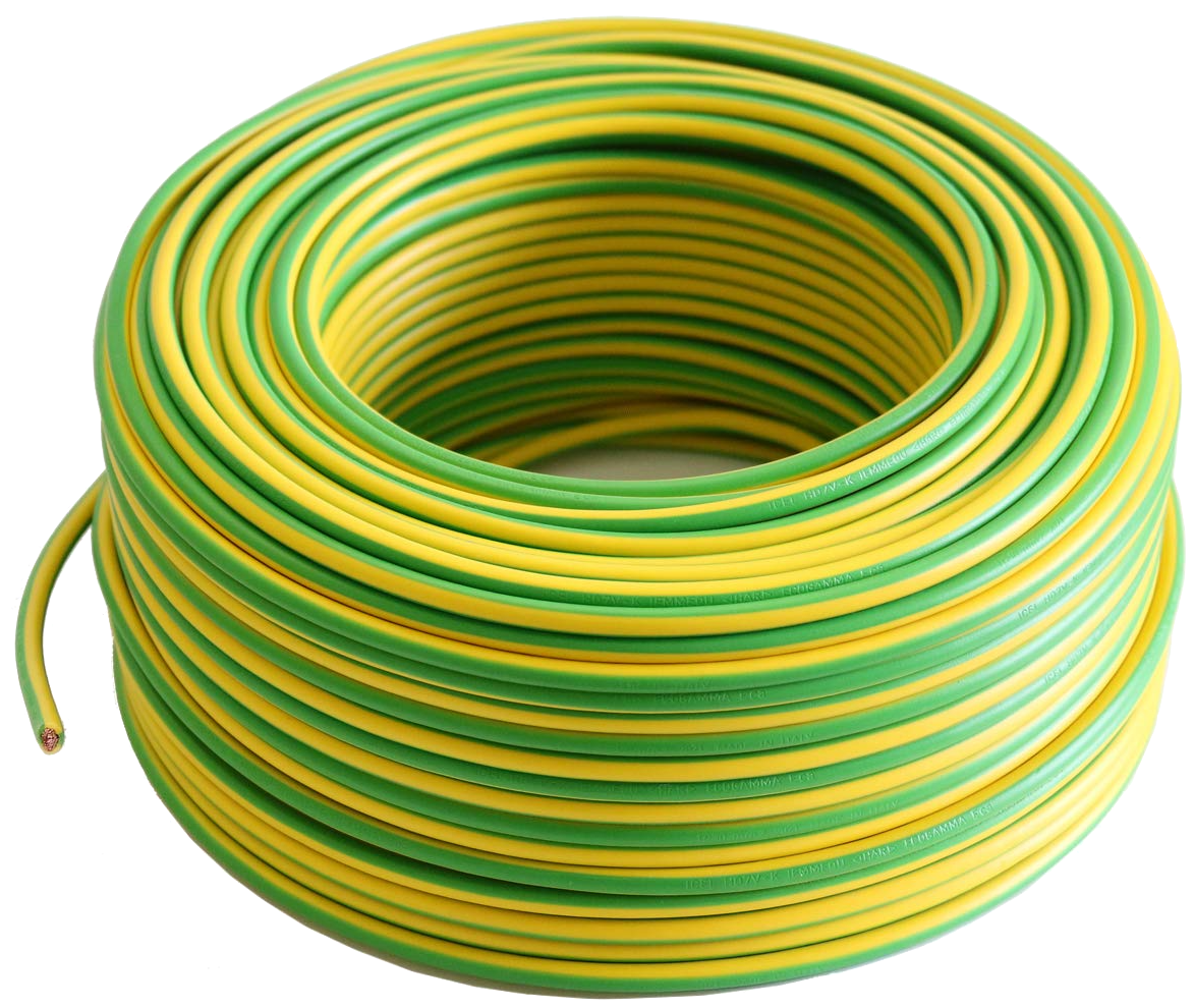 Erdungskabel 16mm² - 100m flexibel, grün / gelb
