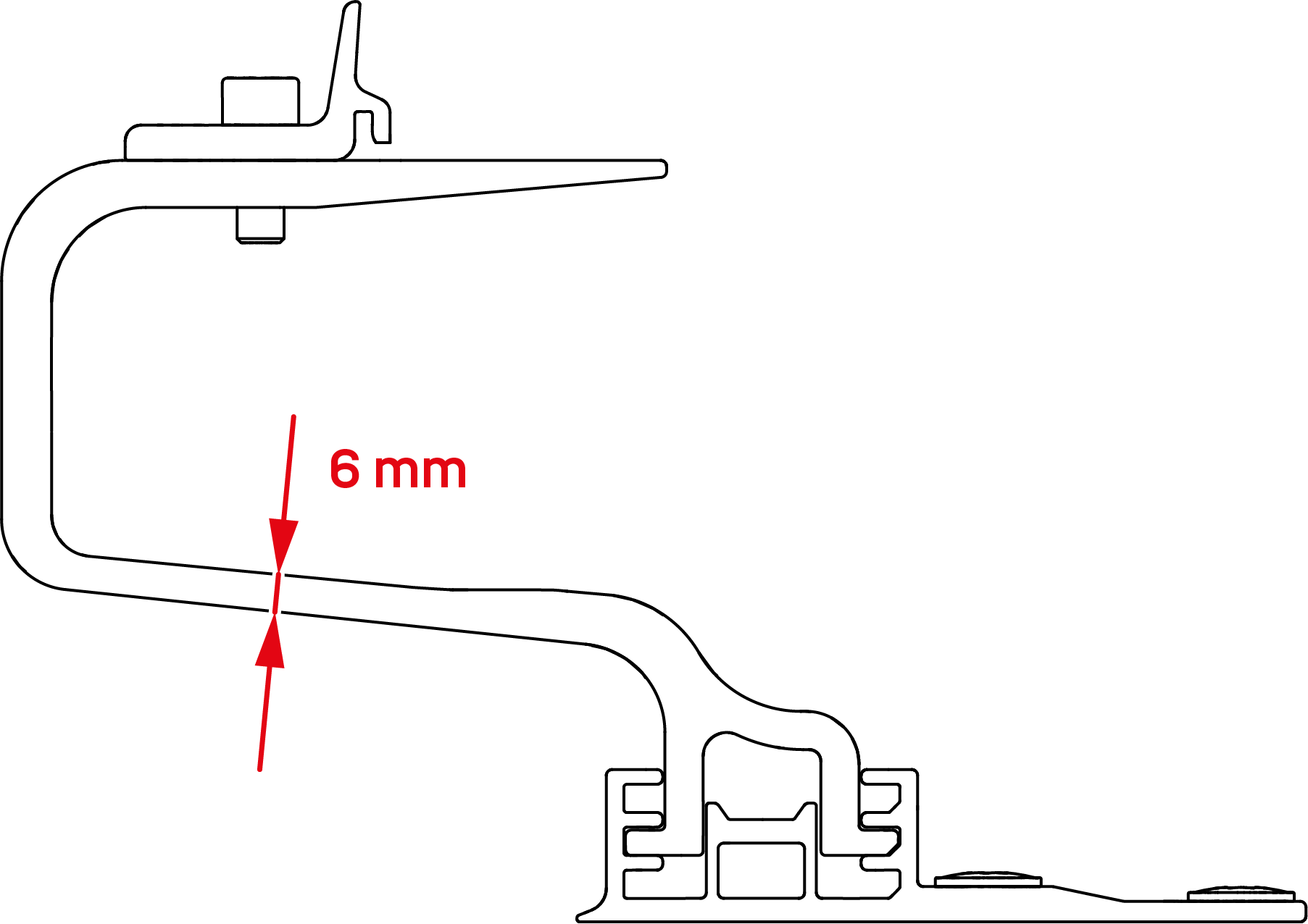K2 Systems - SingleHook 3S light — Dachhaken, 3-fach höhenverstellbar (2004795)
